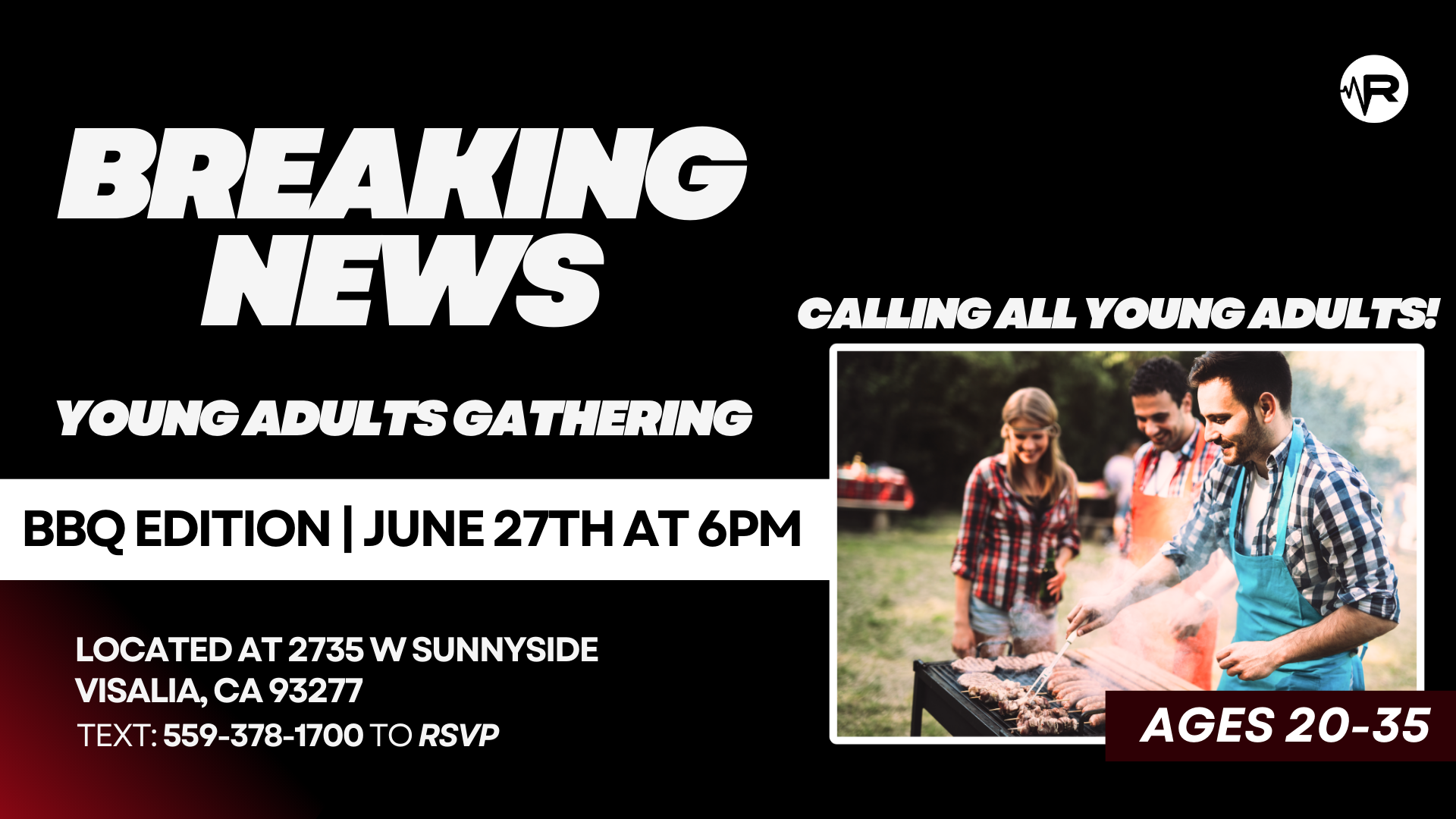 Young Adults BBQ!