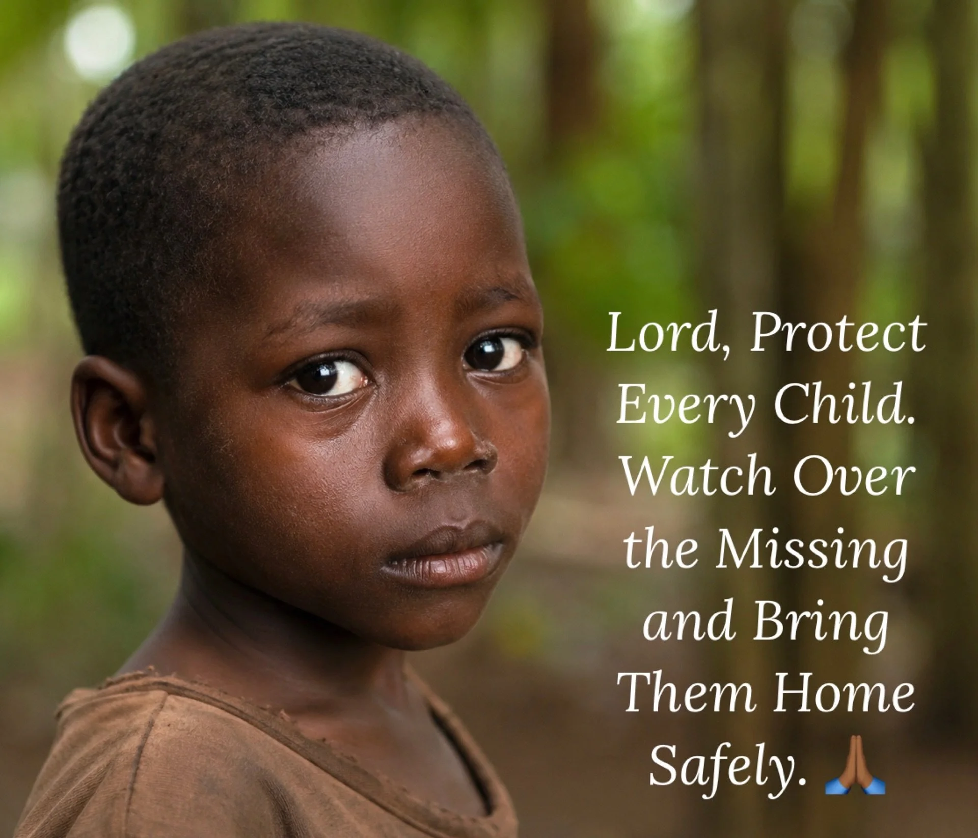 My heart is heavy as I think about the children and families affected by the recent kidnappings in Nigeria. No child should have to live in fear or be separated from the love and safety of their family. As parents, caregivers, and people of faith, we