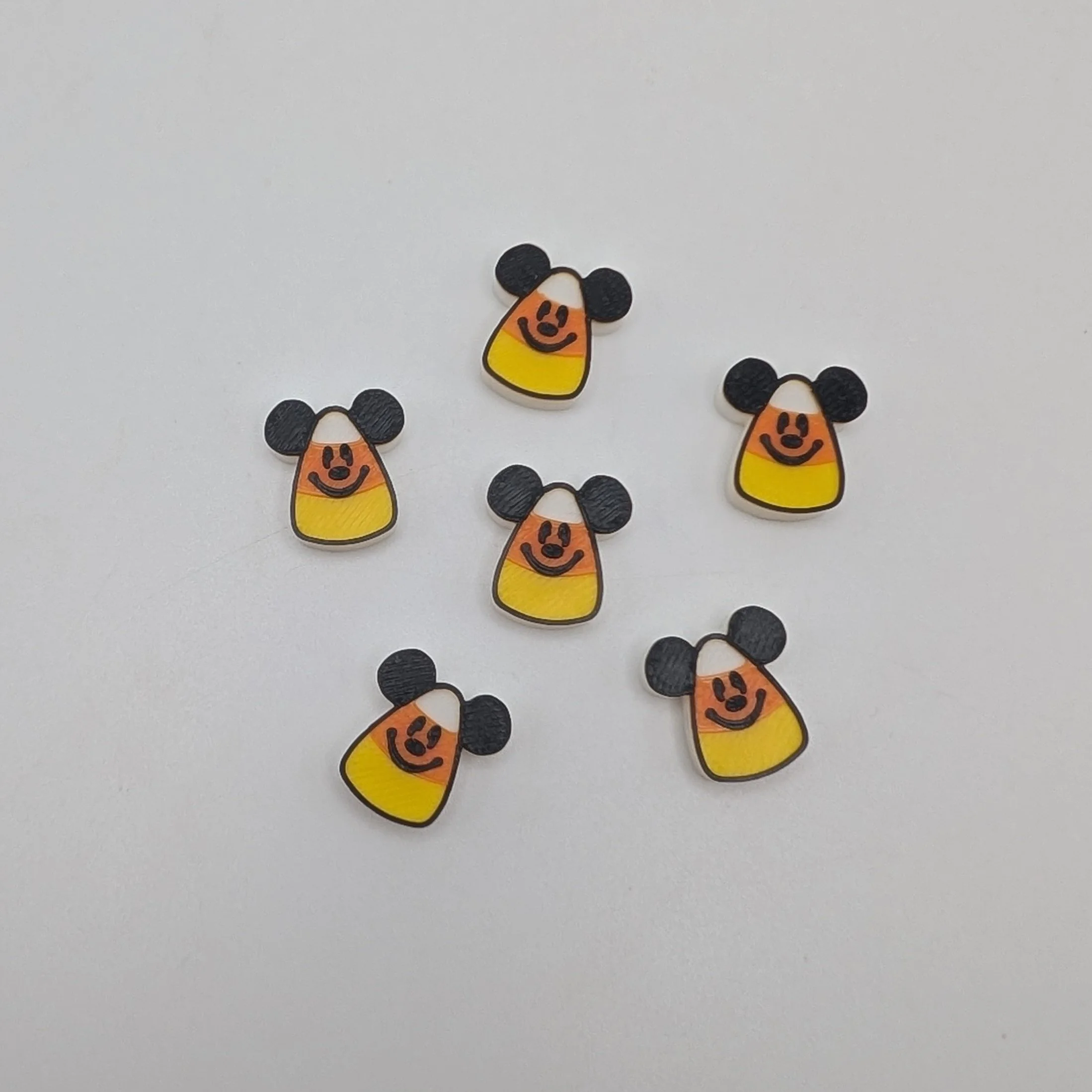 Candy Corn with Mouse Ears Bead