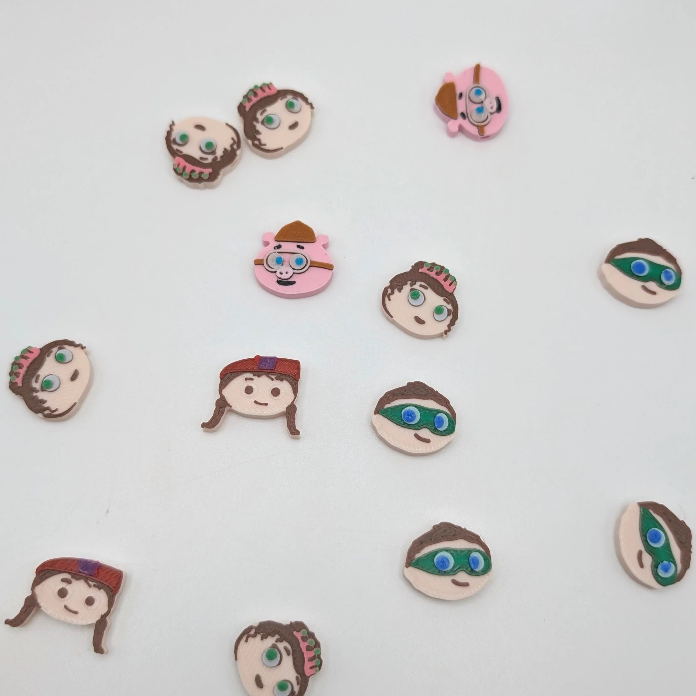 Super Howcome Character Beads