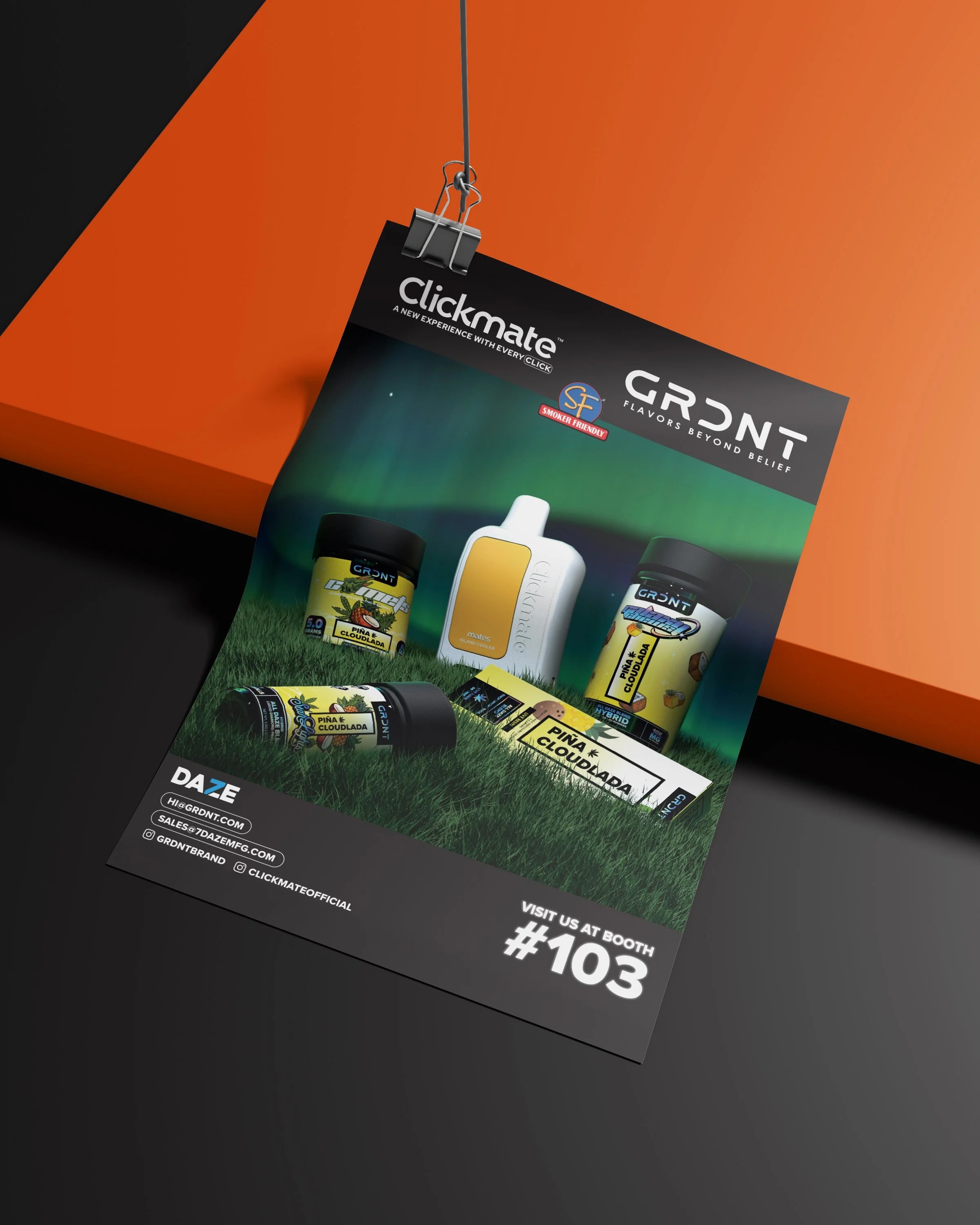 Clickmate Poster Design