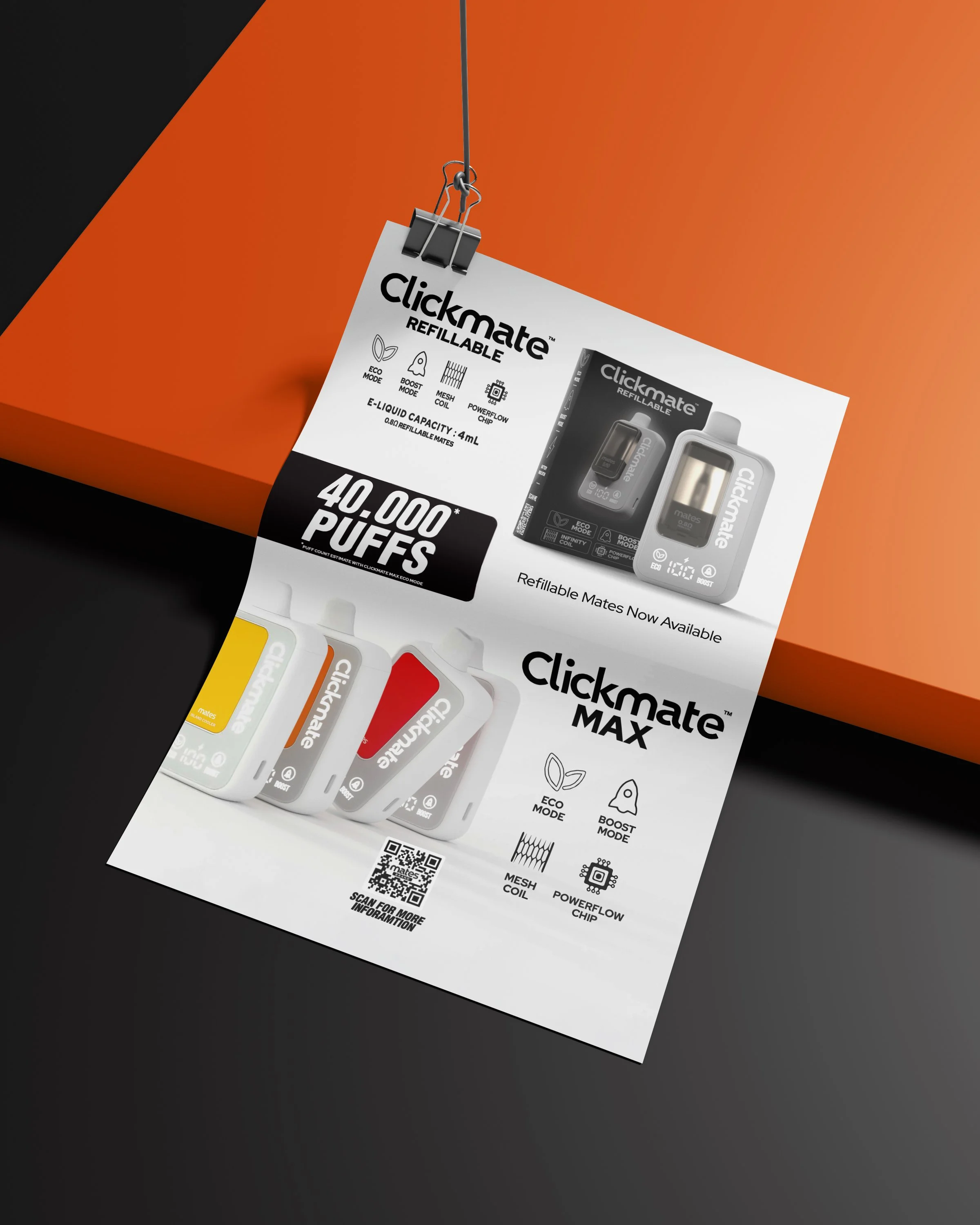 Mates Brand Flavor menu 1