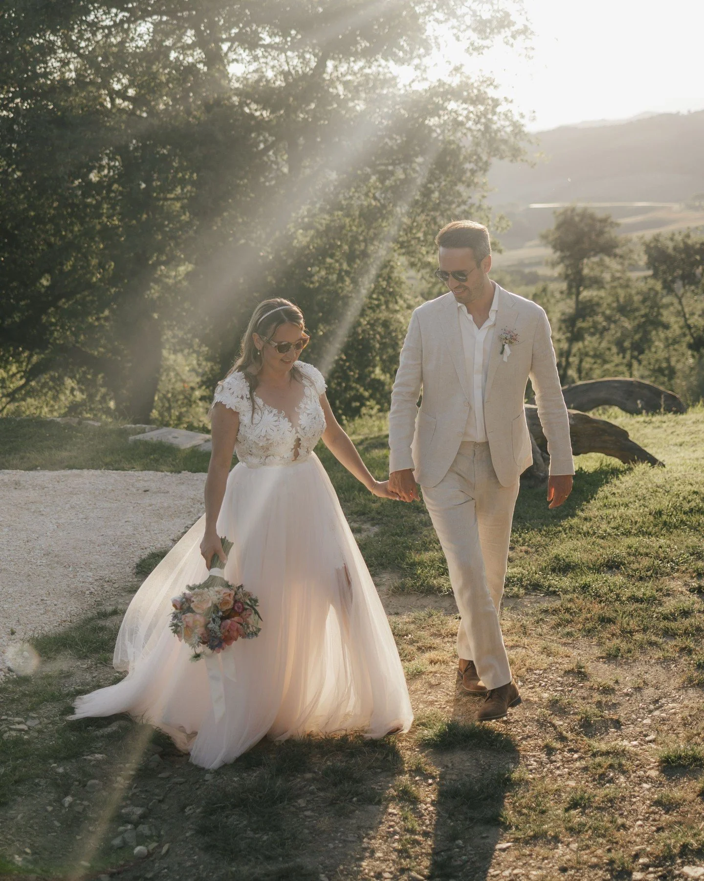 When the light gets low and everything slows down for a moment at @agriturismovillalebolli