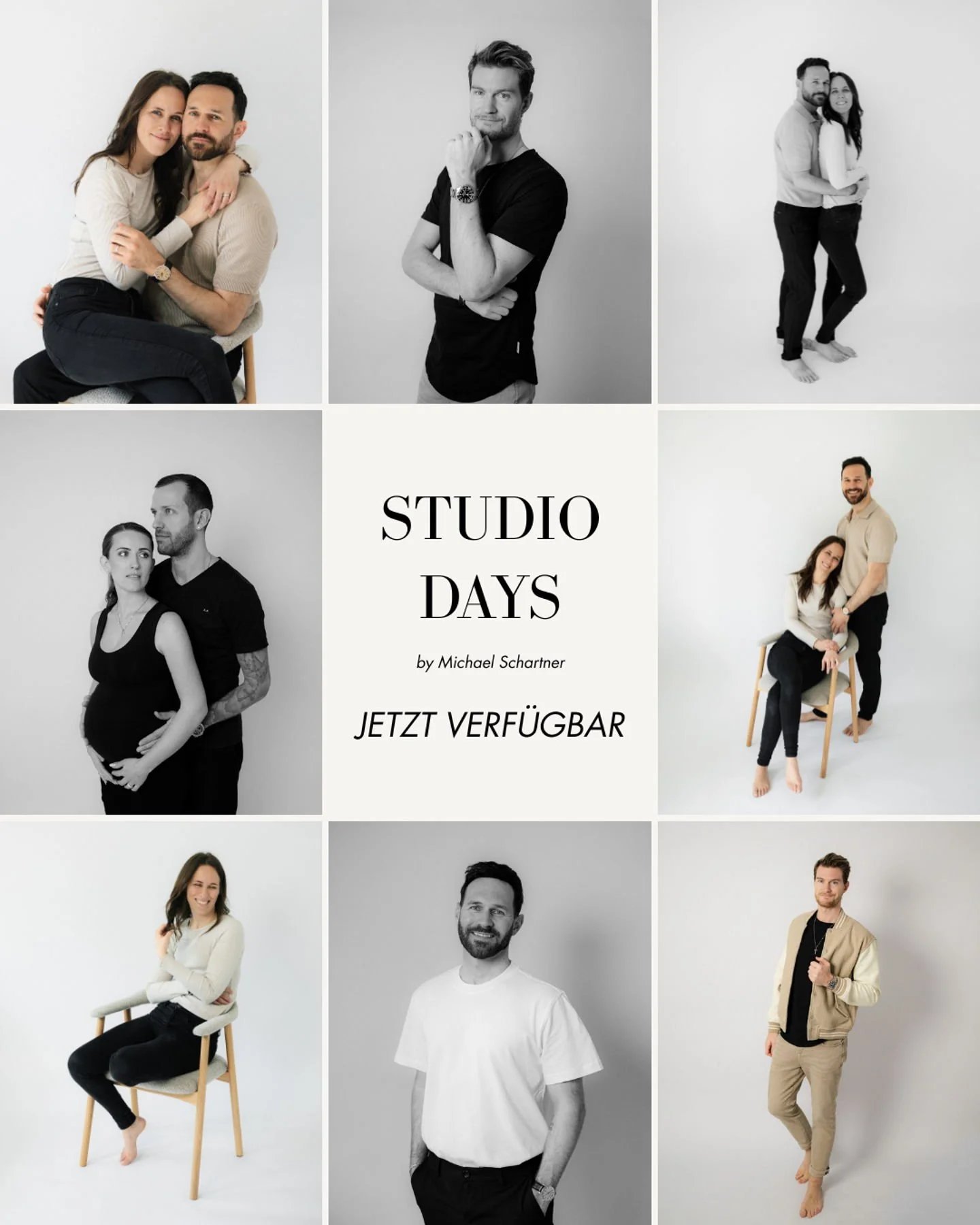 Die Studio Days sind jetzt online.

Ich &ouml;ffne mein Studio nur an ausgew&auml;hlten Tagen f&uuml;r kurze Sessions &ndash; 30 Minuten, reduziert auf das Wesentliche und ohne gro&szlig;en Aufwand rundherum.

Die Fotos hier sind genau so entstanden: