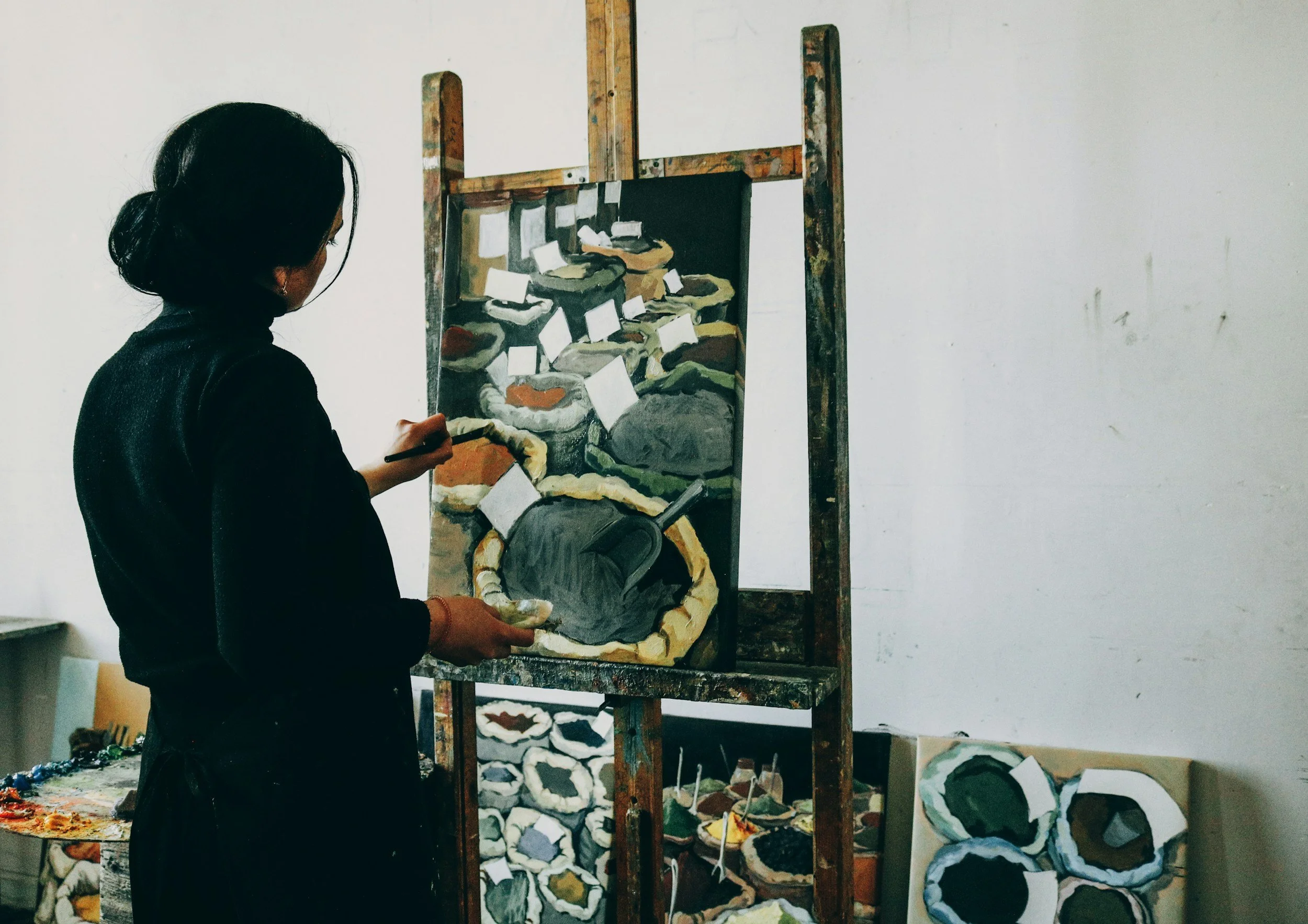 team building art workshops london