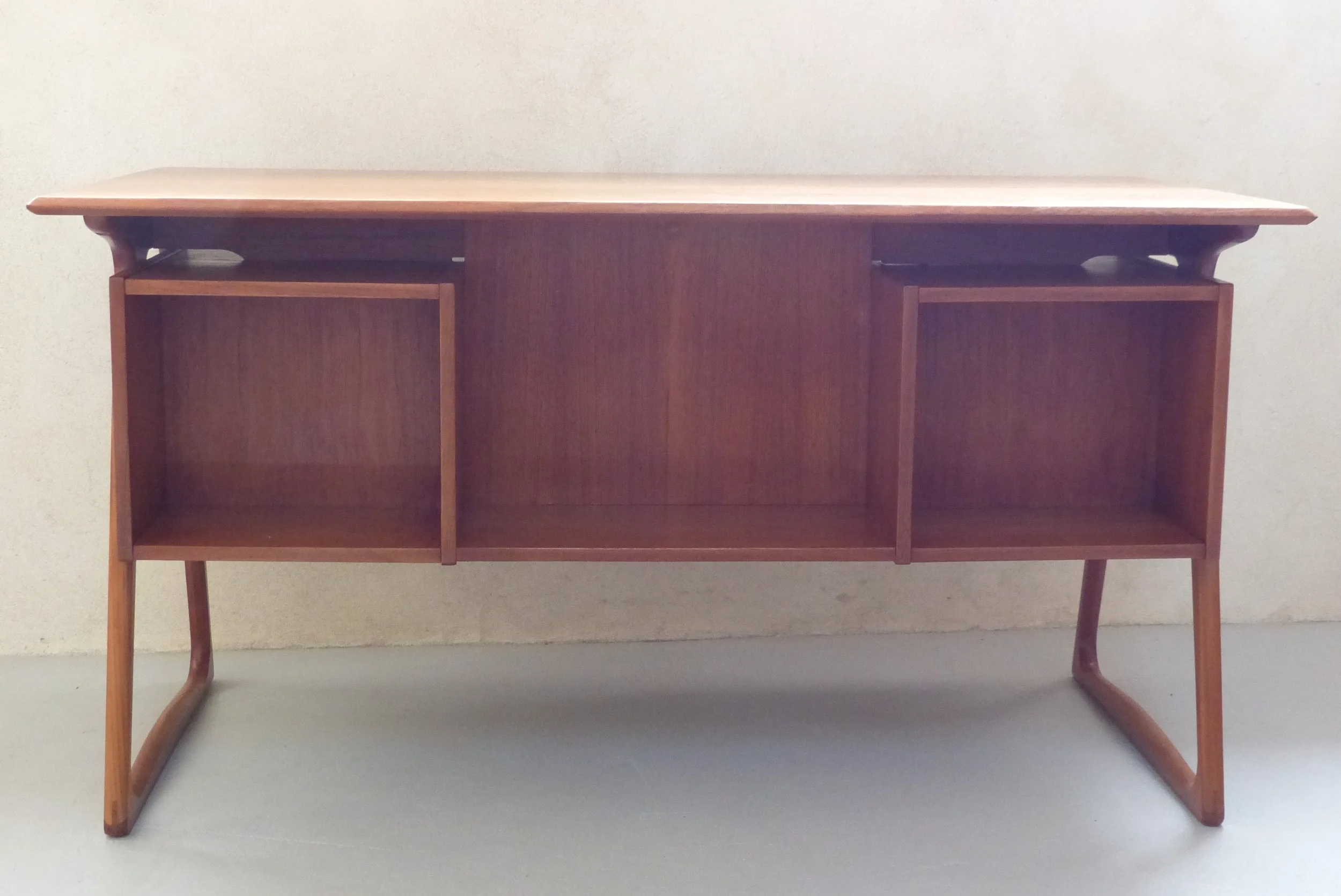 Bureau en teck de Svend Aage Madsen pour HP Hansen Danemark Années 1960