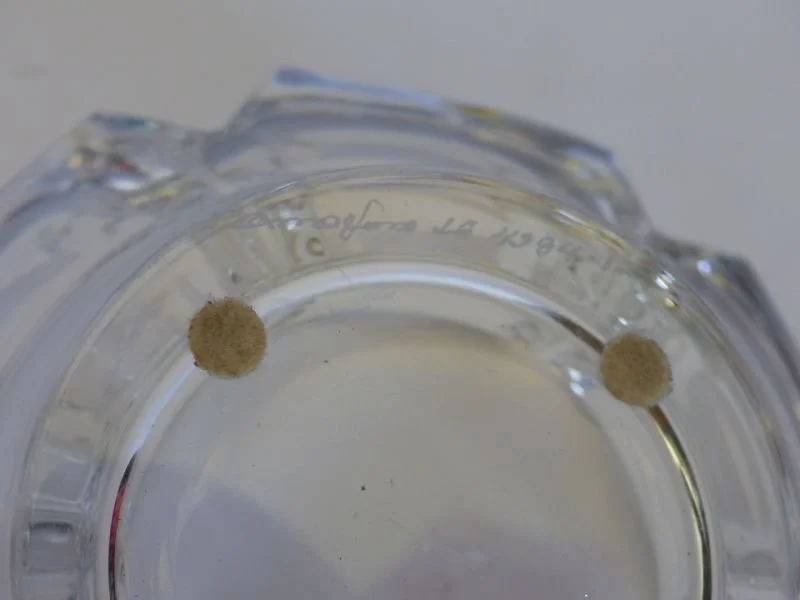 Coupe en cristal Orrefors Suède Circa 1960