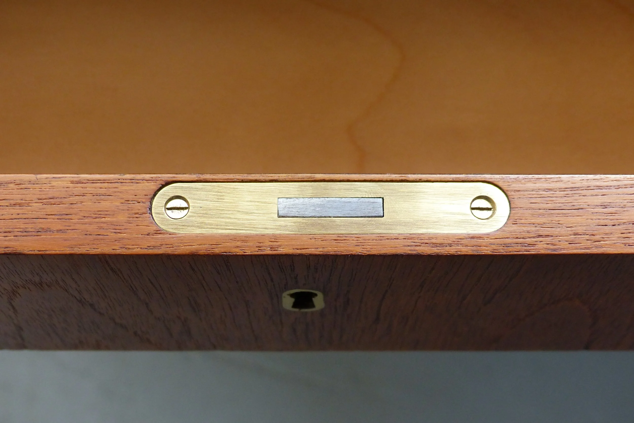 Bureau en teck de Svend Aage Madsen pour HP Hansen Danemark Années 1960