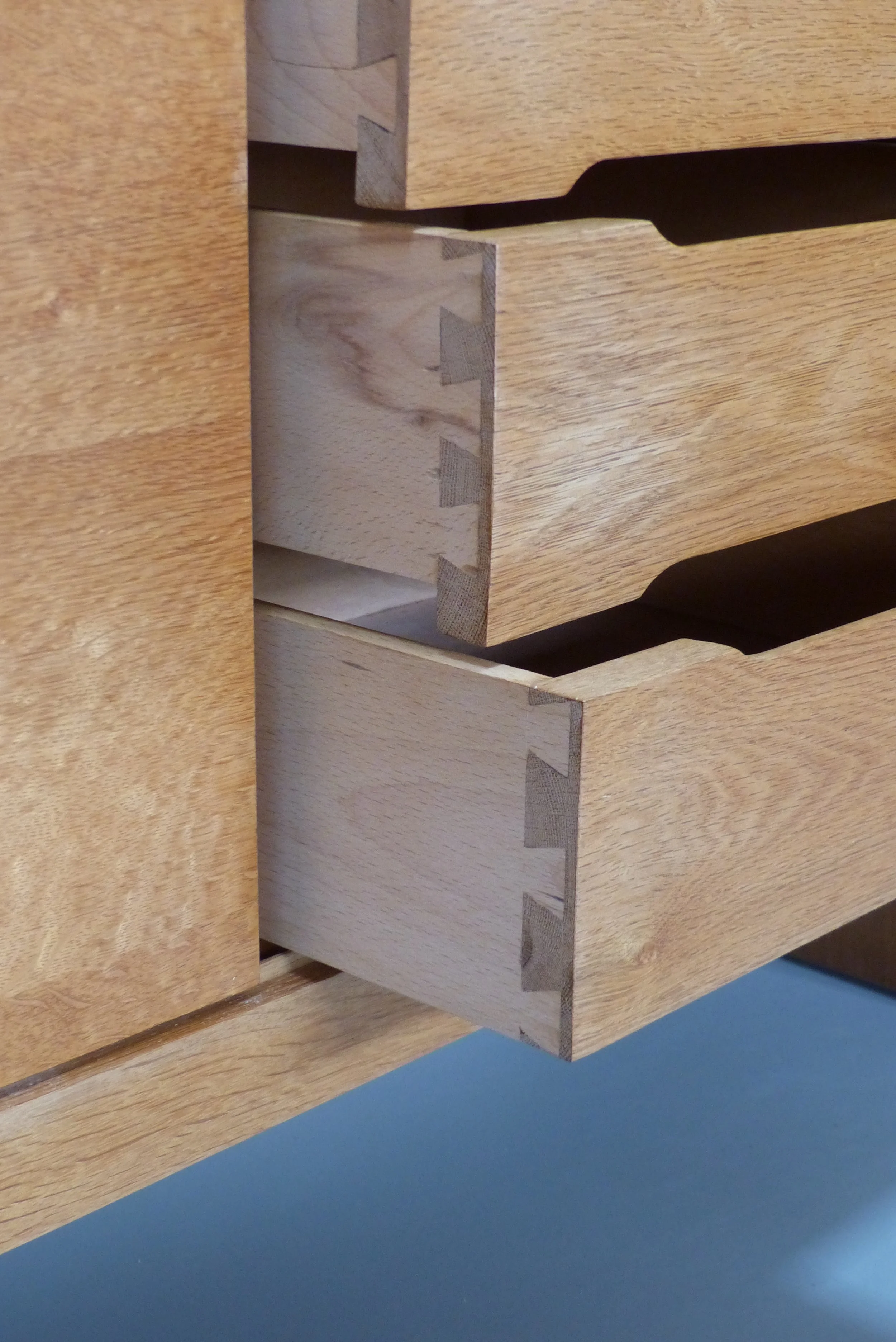 Buffet en chêne France Circa 1950