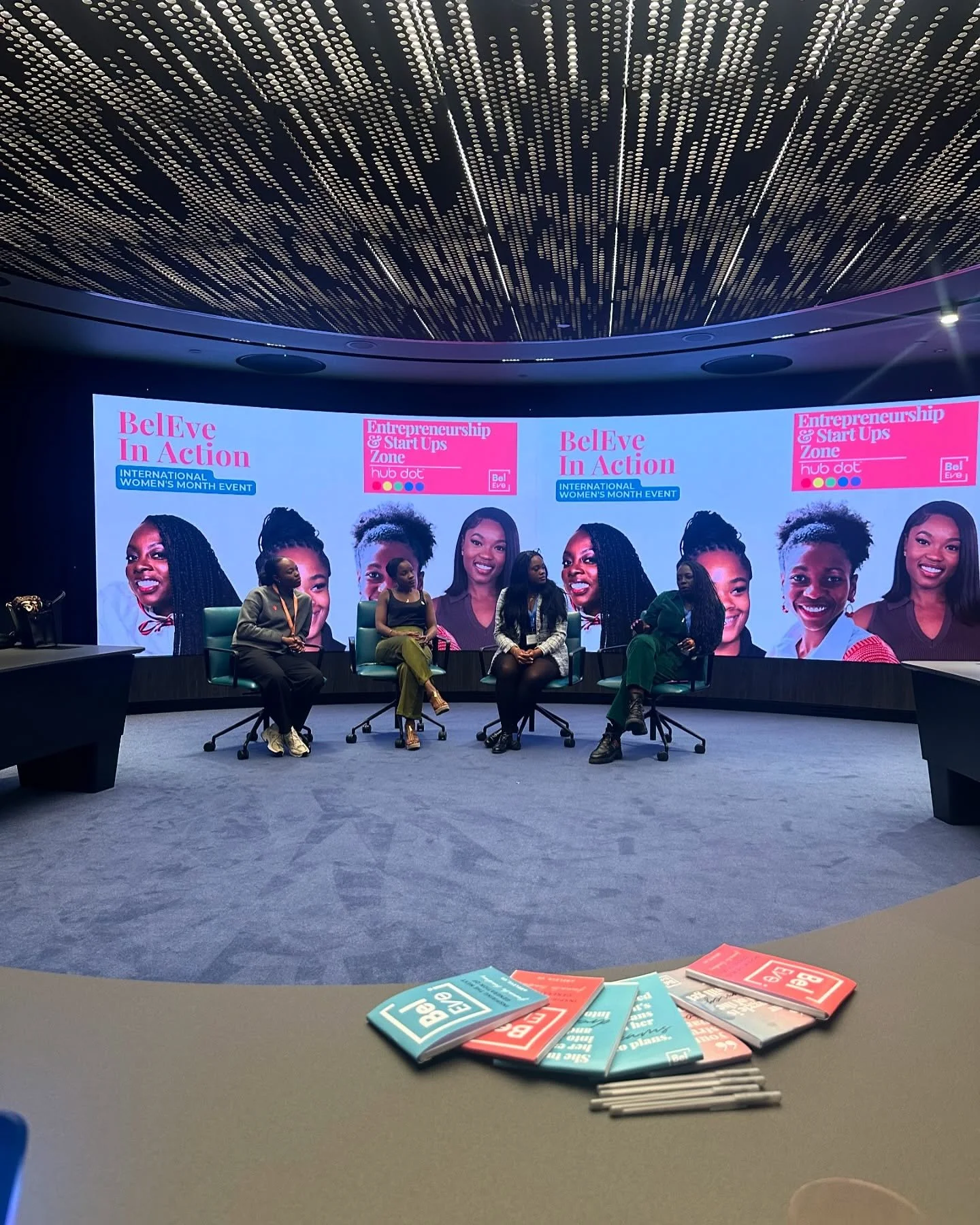 I was invited to speak at the Entrepreneurial and Start-Ups Zone as part of the @beleve_uk in Action event in partnership with @hubdot . It was such a powerful evening filled with meaningful conversations, connection, and so much inspiration.

I had 