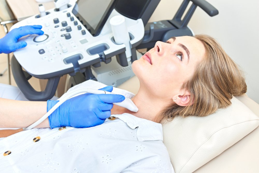 What is the purpose of a thyroid scan?