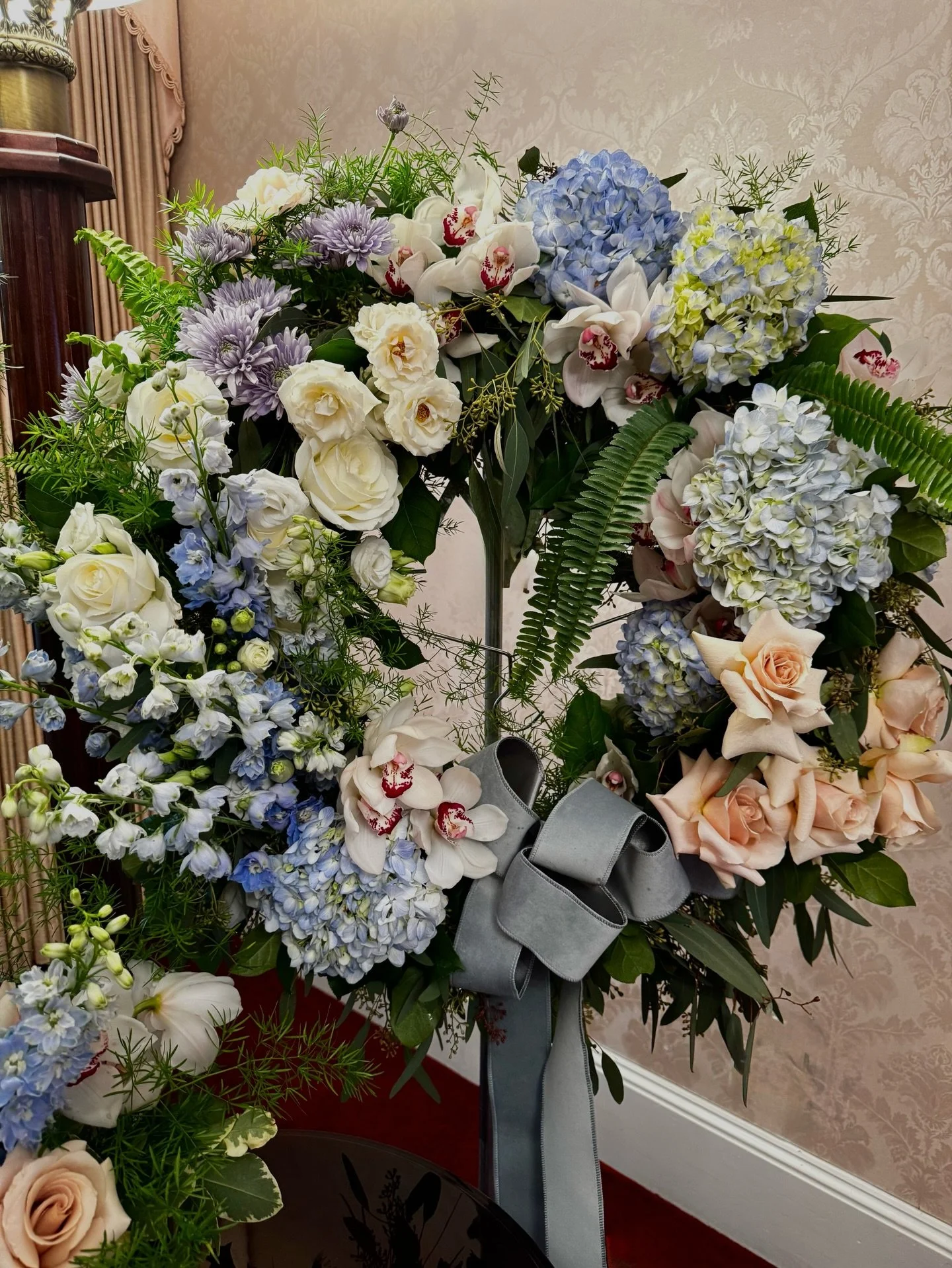 When I first began my journey with flowers, Cristina was my earliest supporter and my most devoted fan. I never imagined I would one day be creating sympathy arrangements for you, my dearest friend.

Flowers belong in every chapter of life. They hold