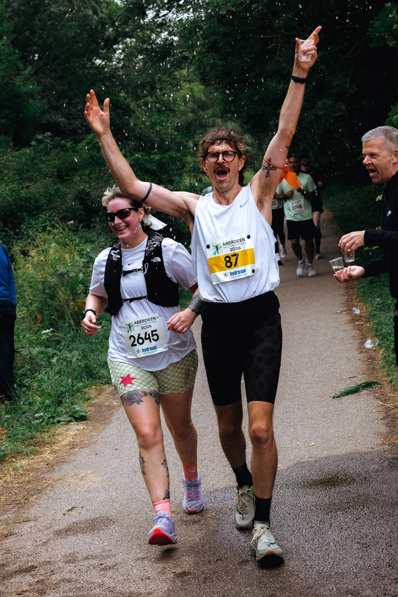 Aberdeen Half Marathon 2026 for Out and Back Store. Photographed in Scotland by Andy Foote