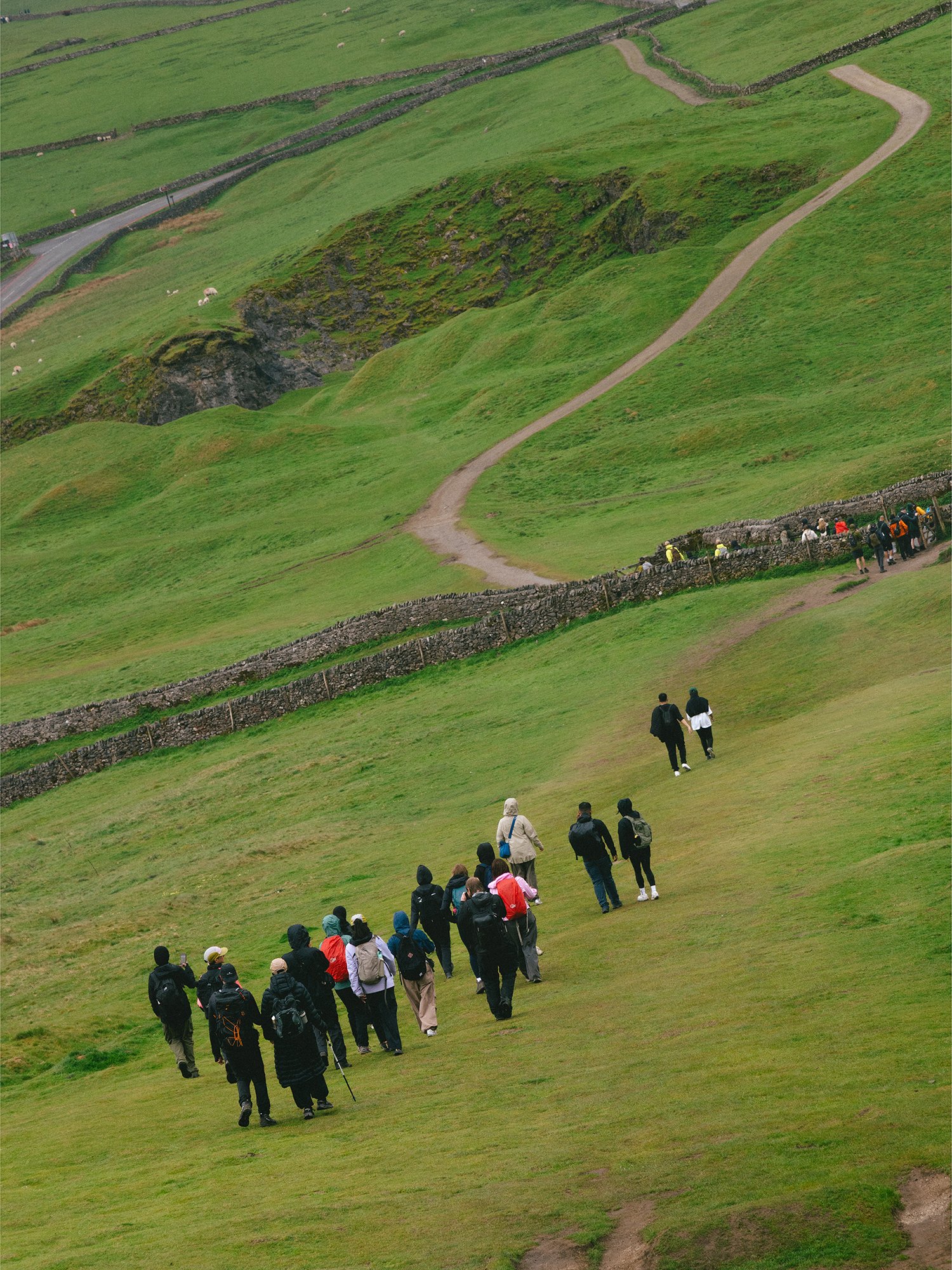Columbia EU Hike Society HIKEFEST 2026. Photographed in Peak District England by Andy Foote