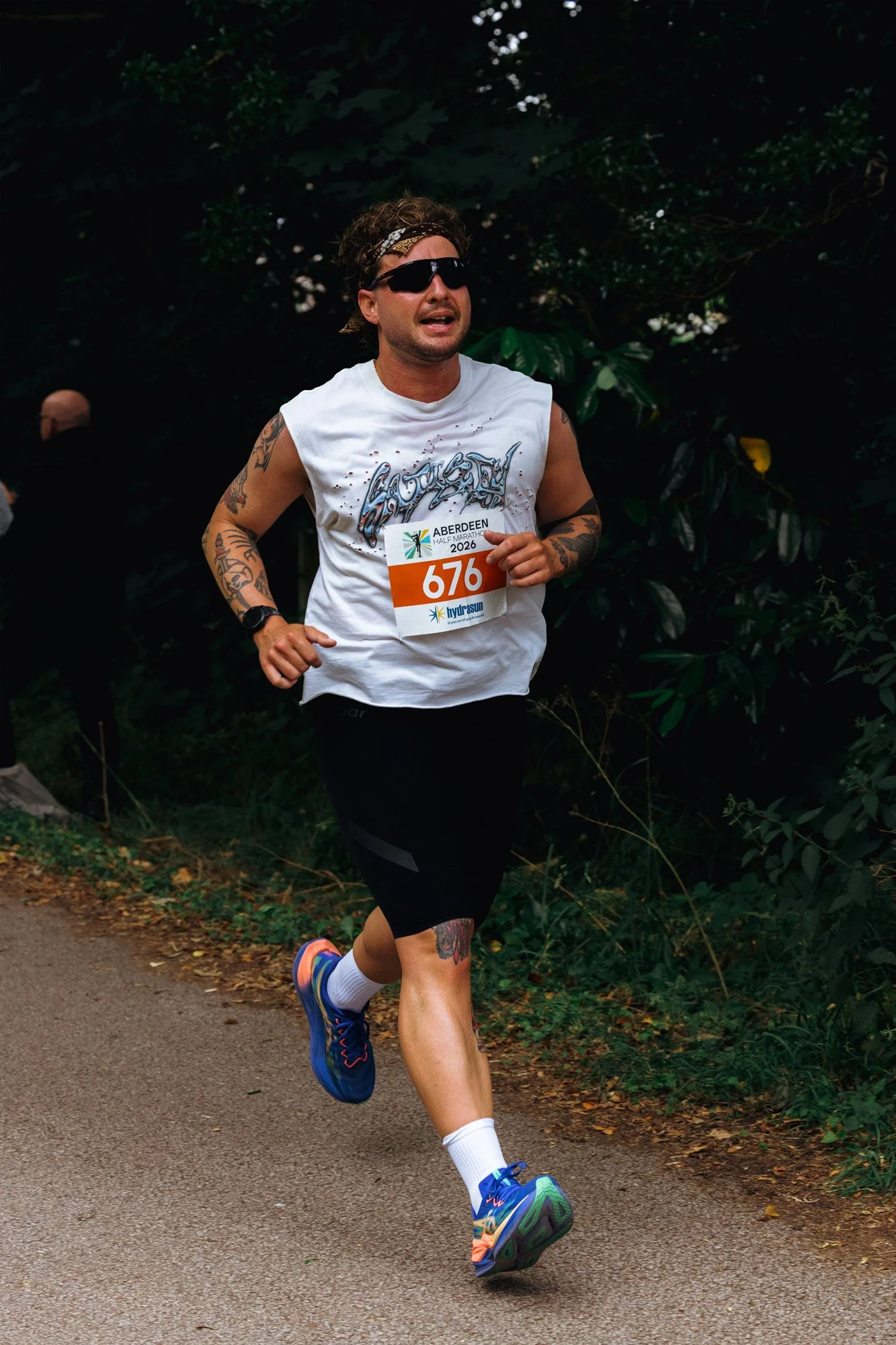 Aberdeen Half Marathon 2026 for Out and Back Store. Photographed in Scotland by Andy Foote