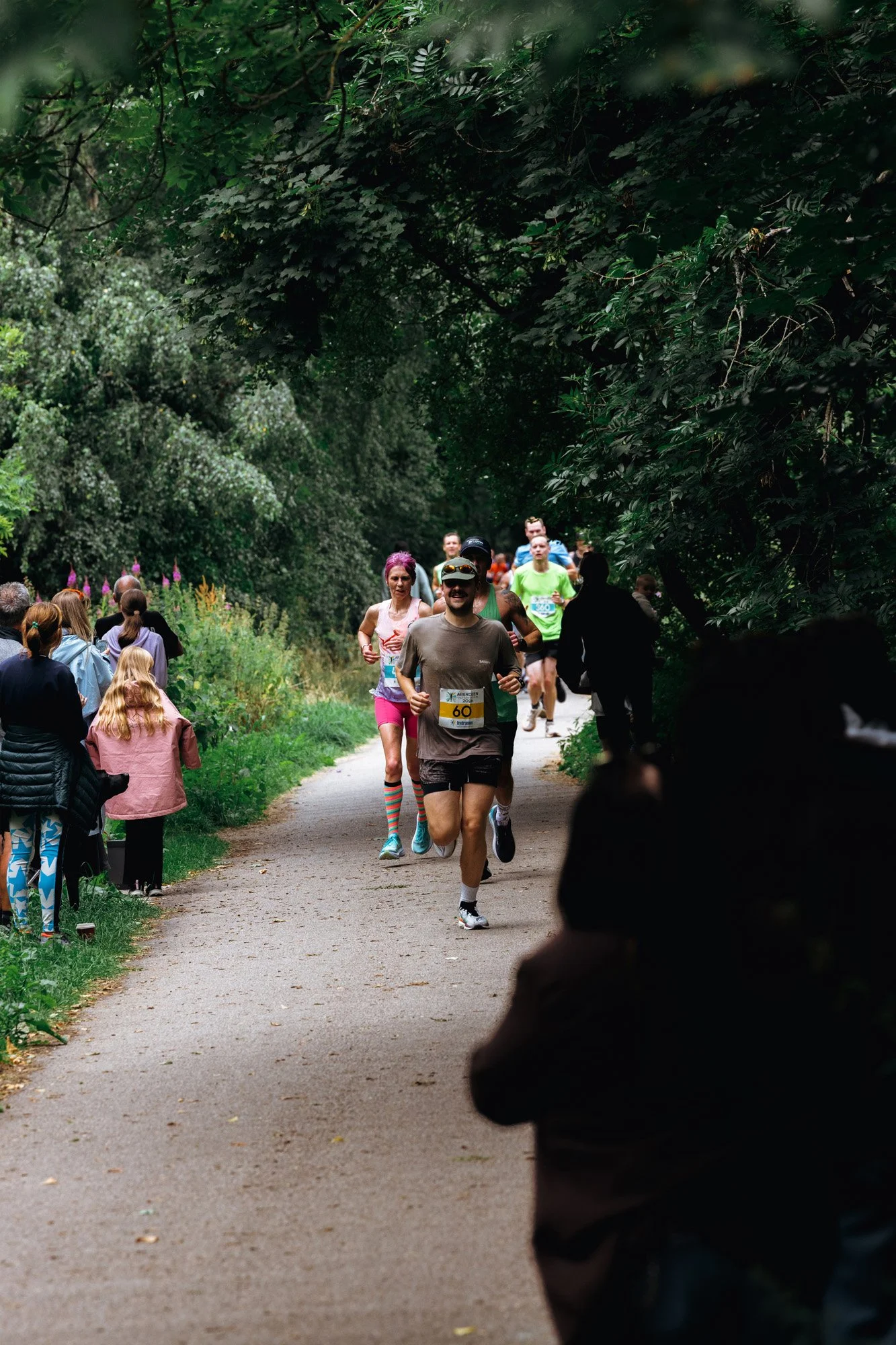 Aberdeen Half Marathon 2026 for Out and Back Store. Photographed in Scotland by Andy Foote