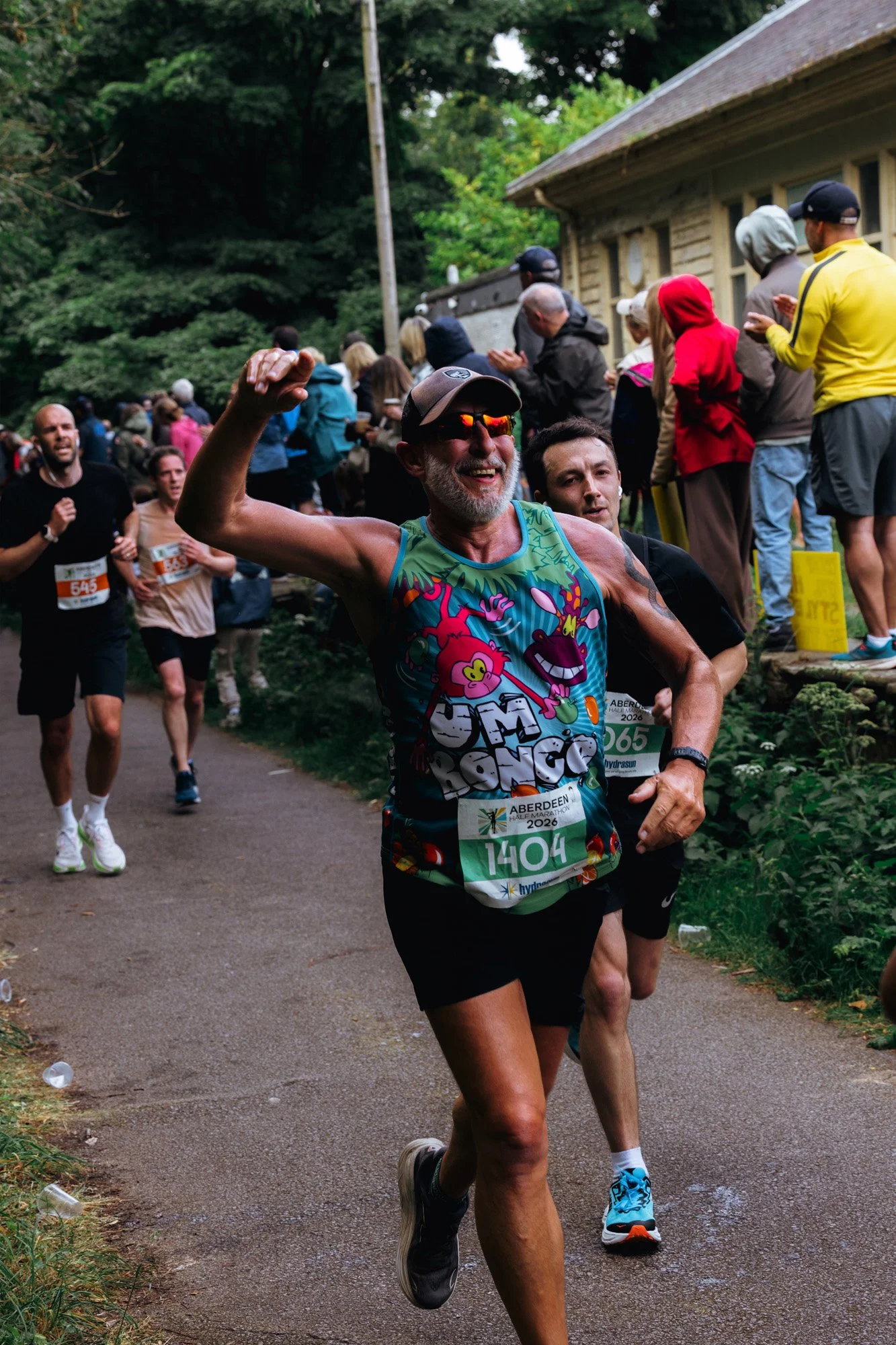 Aberdeen Half Marathon 2026 for Out and Back Store. Photographed in Scotland by Andy Foote