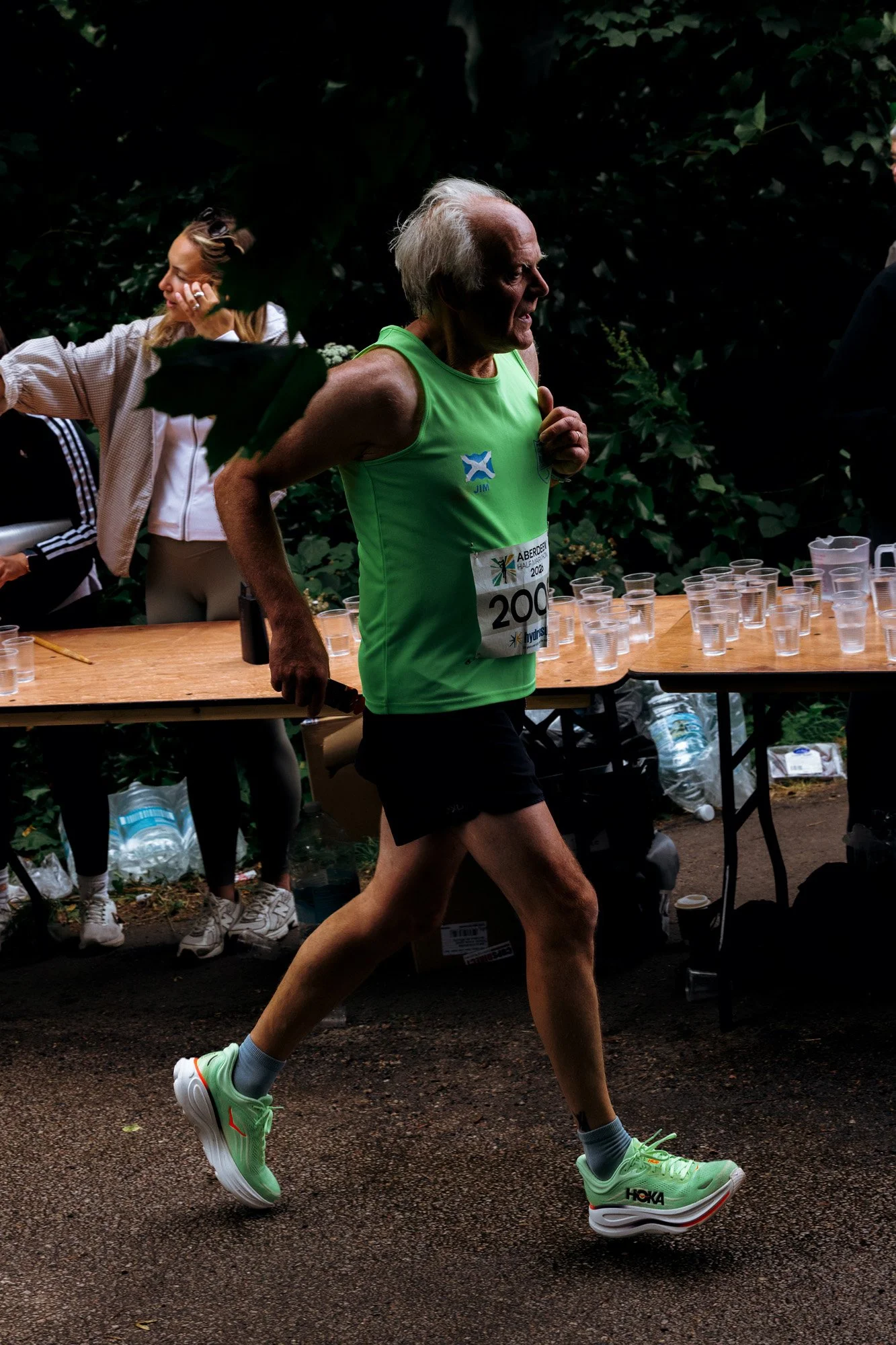 Aberdeen Half Marathon 2026 for Out and Back Store. Photographed in Scotland by Andy Foote