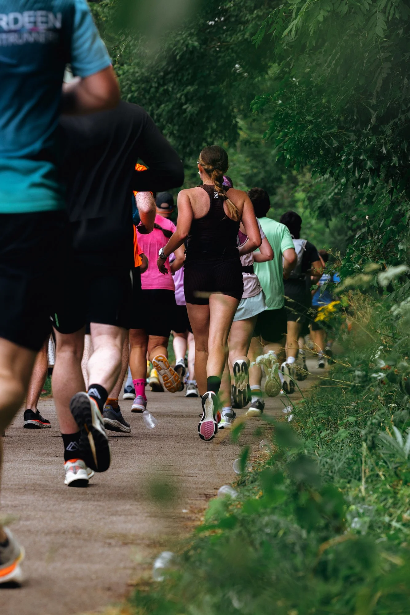 Aberdeen Half Marathon 2026 for Out and Back Store. Photographed in Scotland by Andy Foote