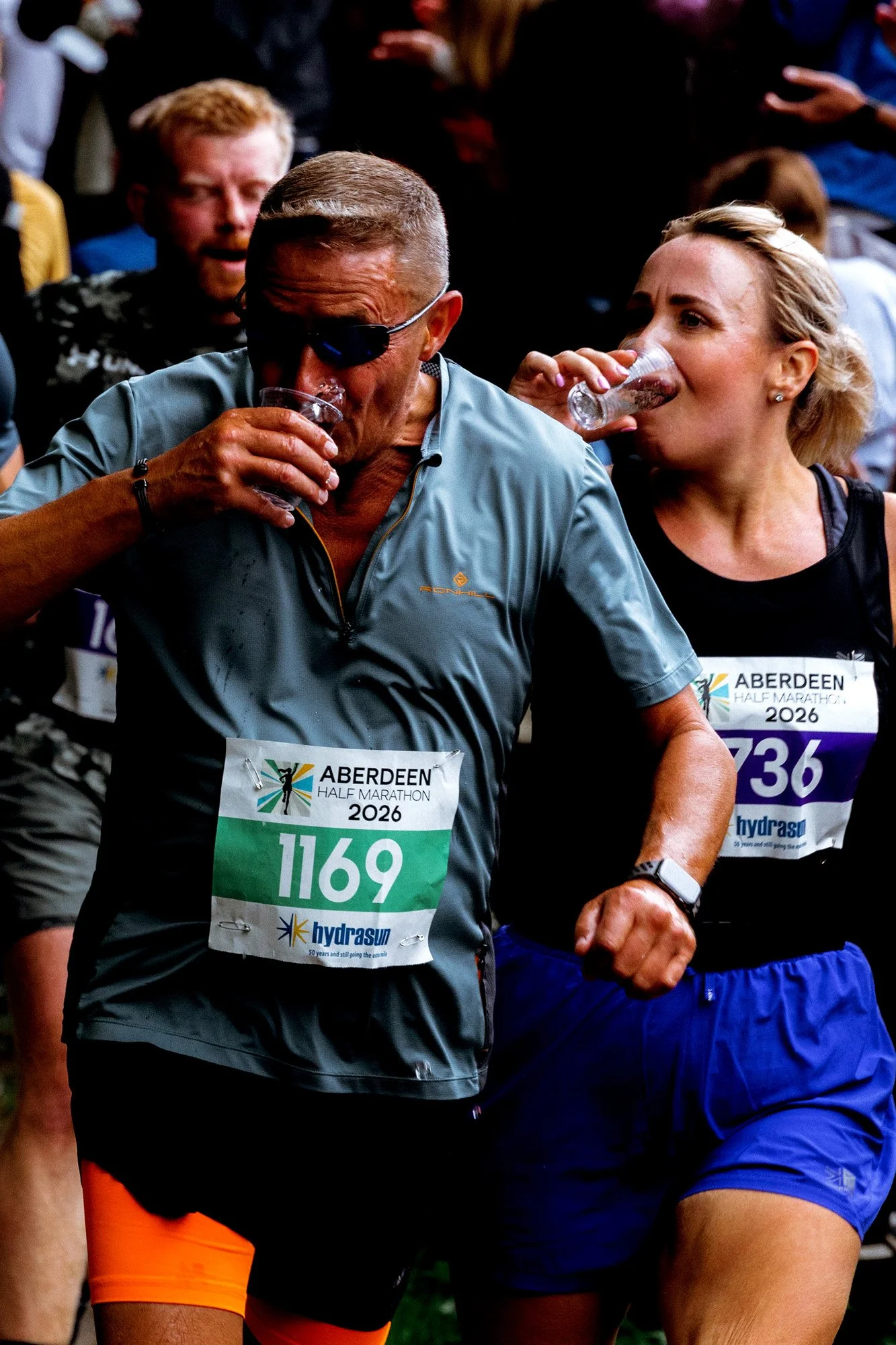 Aberdeen Half Marathon 2026 for Out and Back Store. Photographed in Scotland by Andy Foote