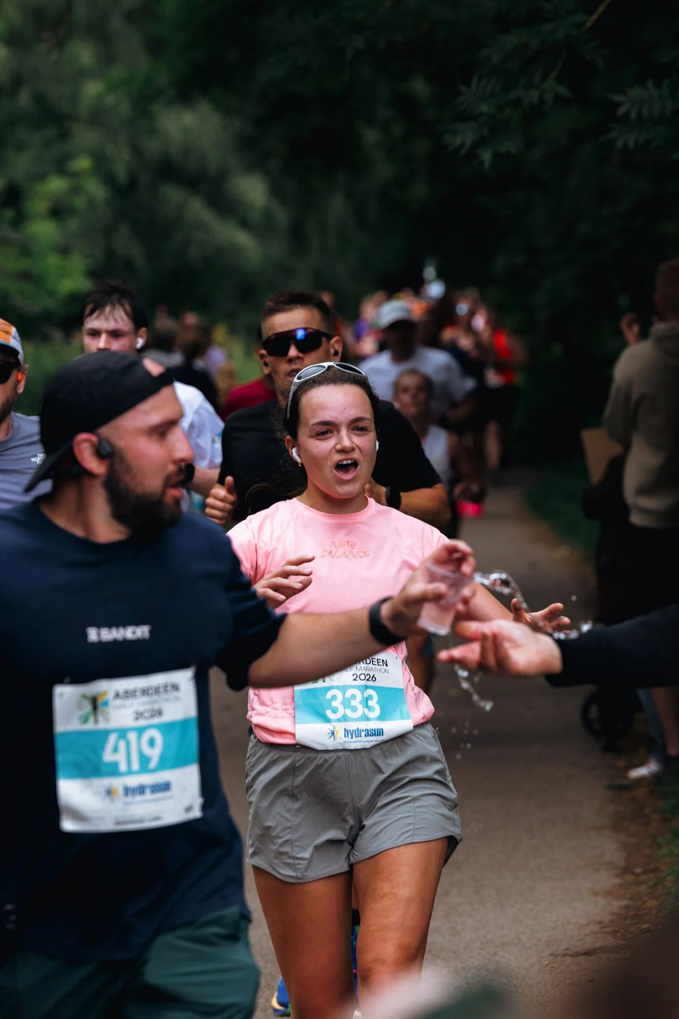 Aberdeen Half Marathon 2026 for Out and Back Store. Photographed in Scotland by Andy Foote