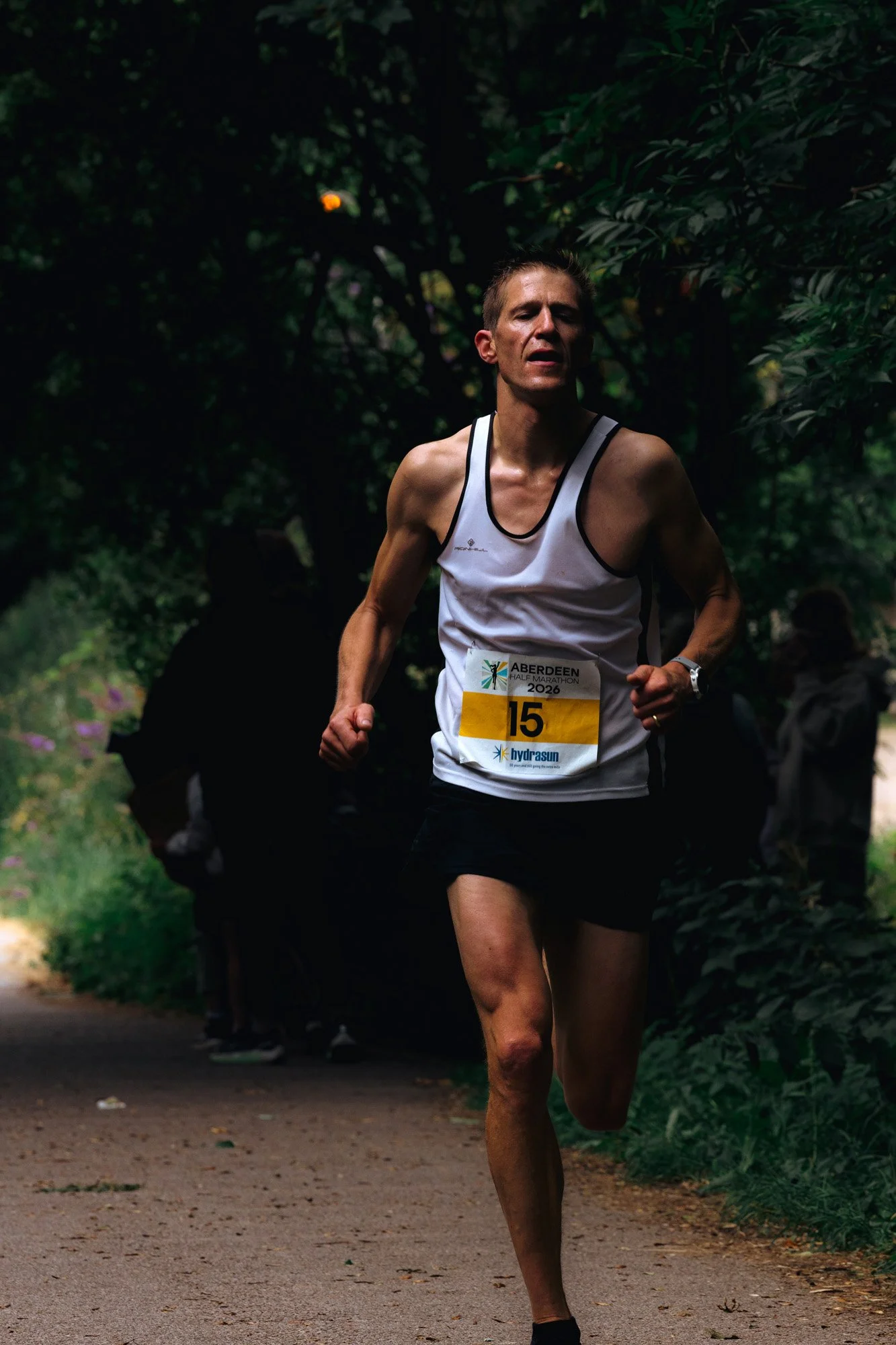 Aberdeen Half Marathon 2026 for Out and Back Store. Photographed in Scotland by Andy Foote
