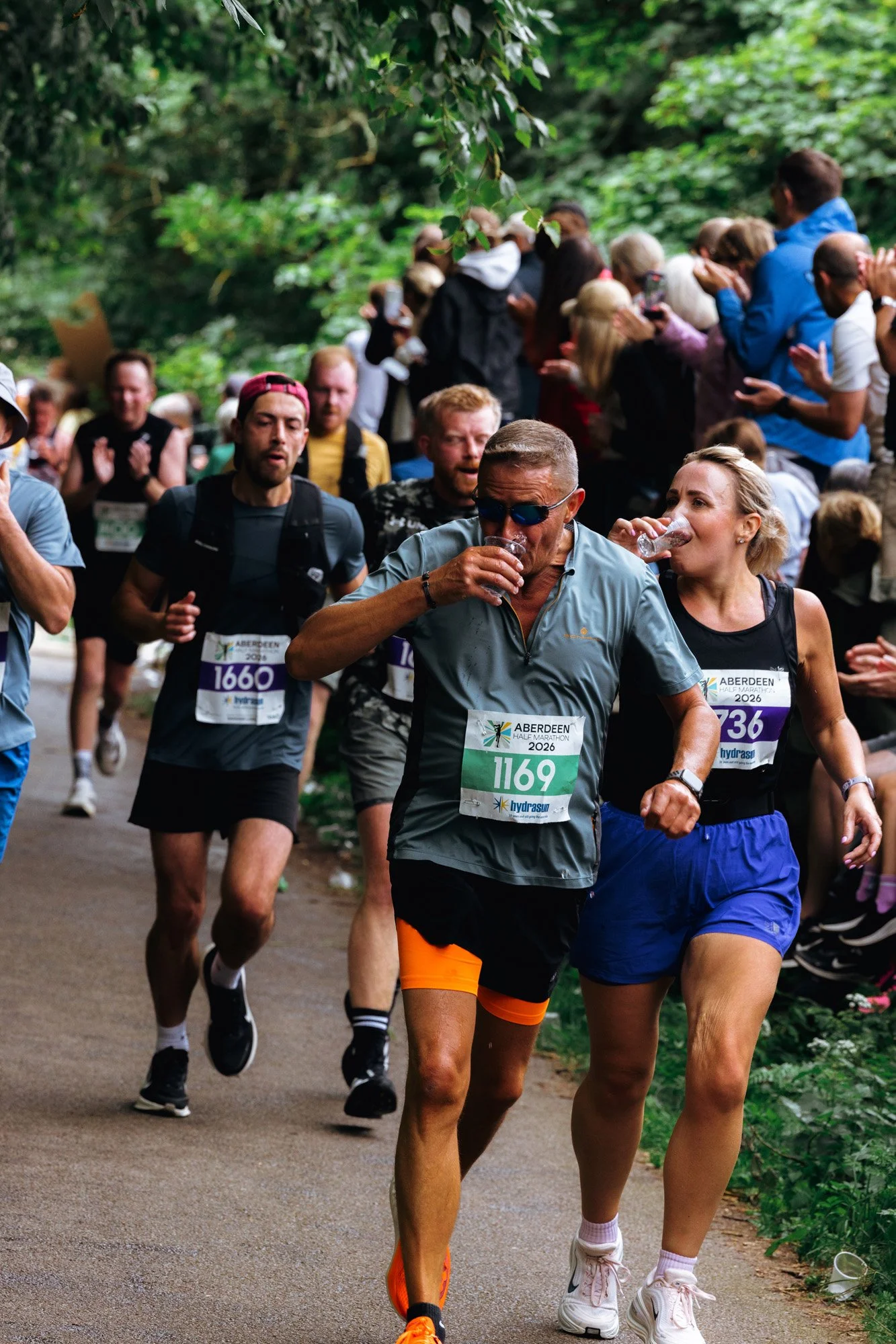 Aberdeen Half Marathon 2026 for Out and Back Store. Photographed in Scotland by Andy Foote
