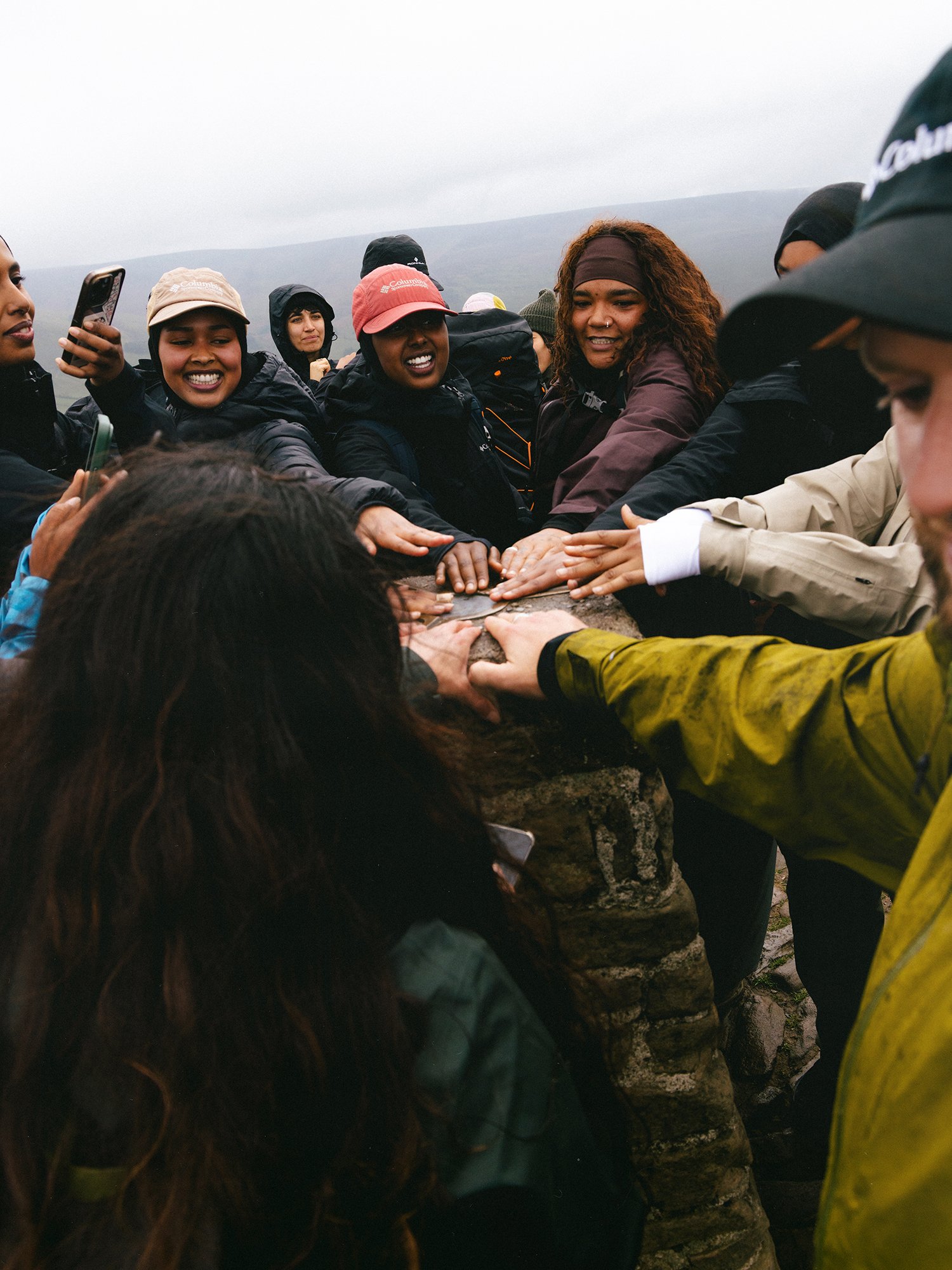Columbia EU Hike Society HIKEFEST 2026. Photographed in Peak District England by Andy Foote