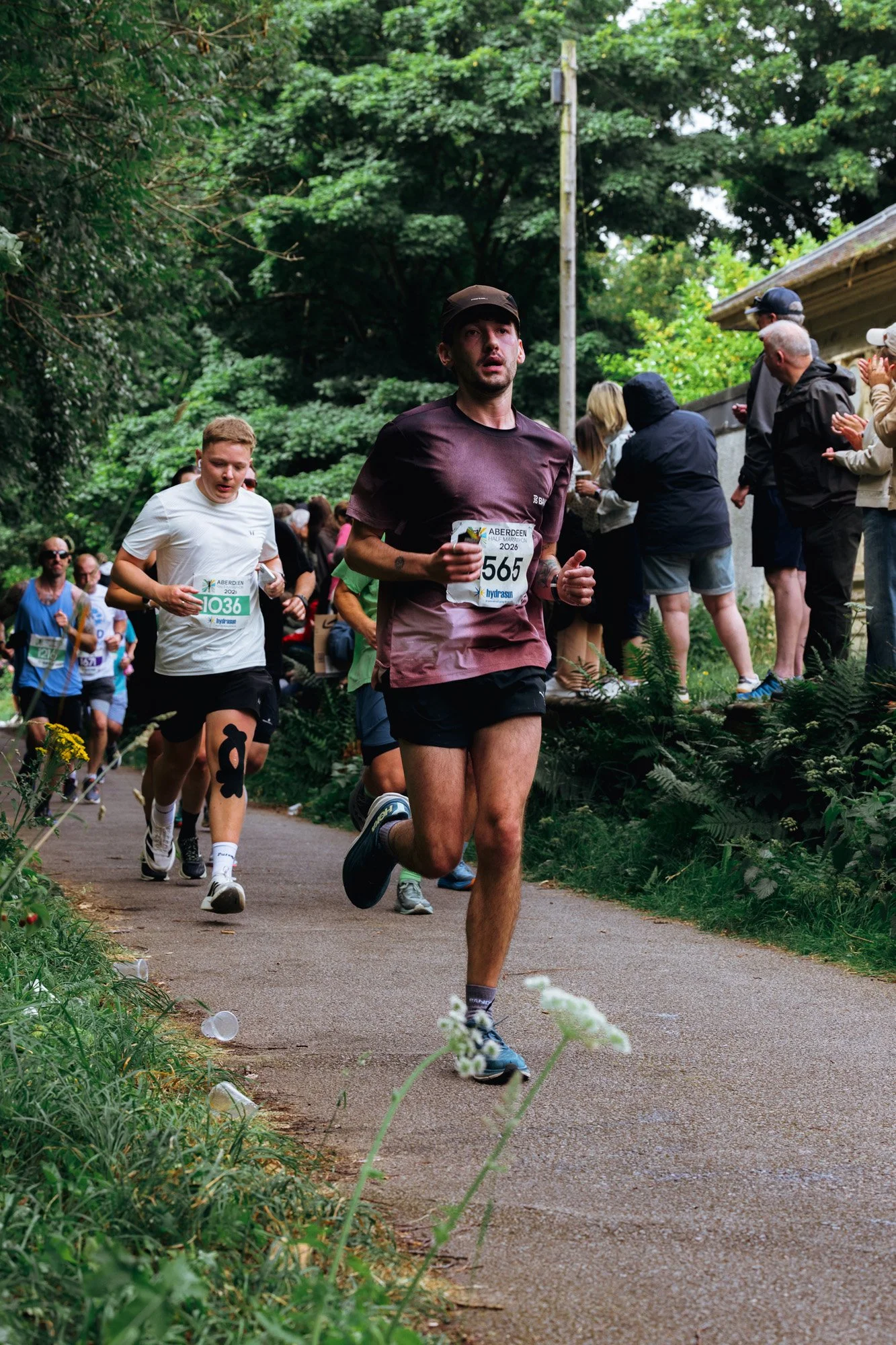 Aberdeen Half Marathon 2026 for Out and Back Store. Photographed in Scotland by Andy Foote