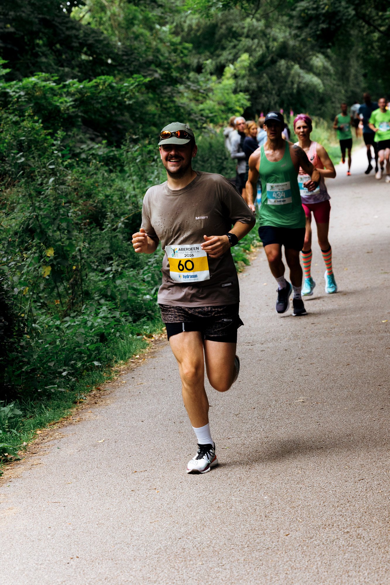 Aberdeen Half Marathon 2026 for Out and Back Store. Photographed in Scotland by Andy Foote