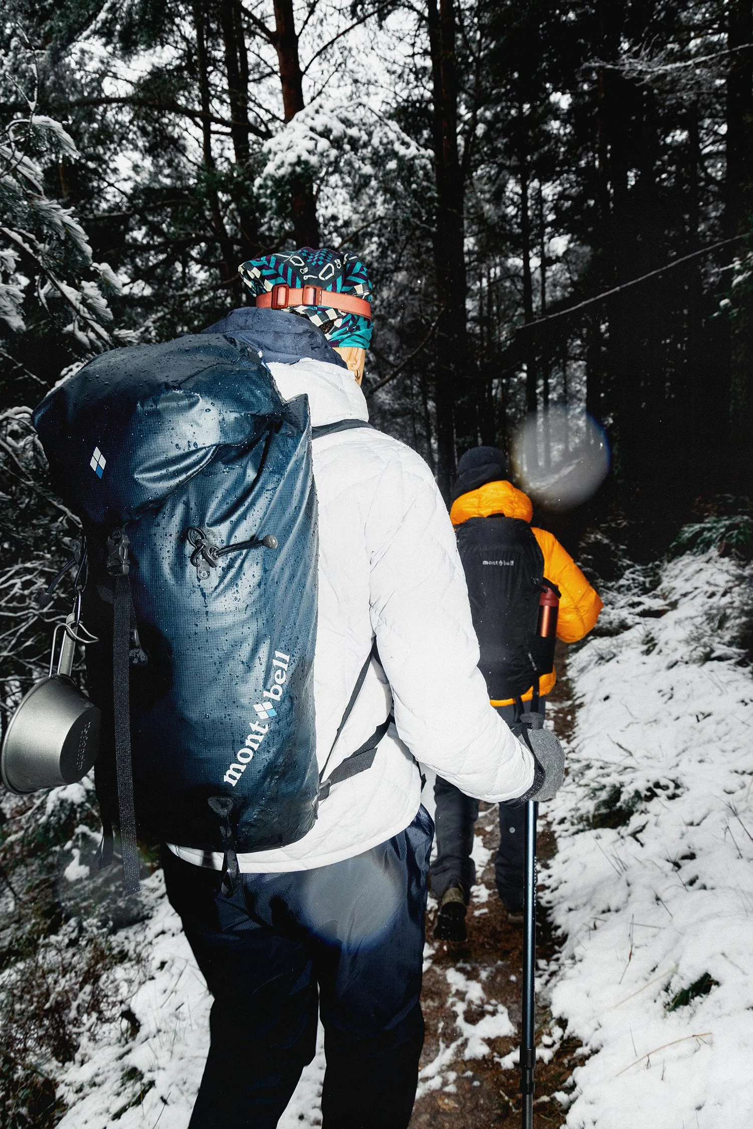 Andy Foote - Photography, Mont Bell AW25 Campaign outdoor fashion editorial in cairngorm national park Scotland 