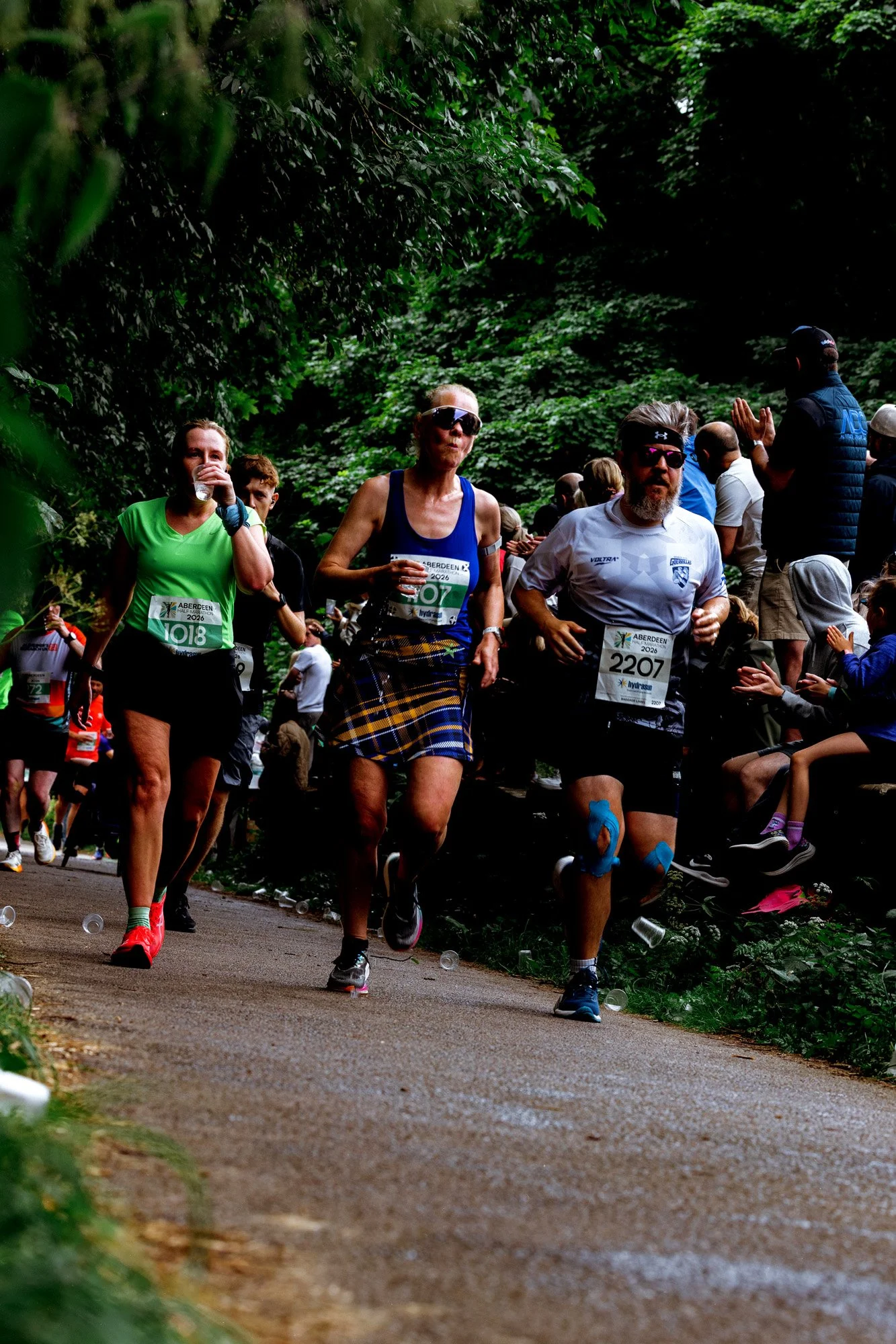 Aberdeen Half Marathon 2026 for Out and Back Store. Photographed in Scotland by Andy Foote