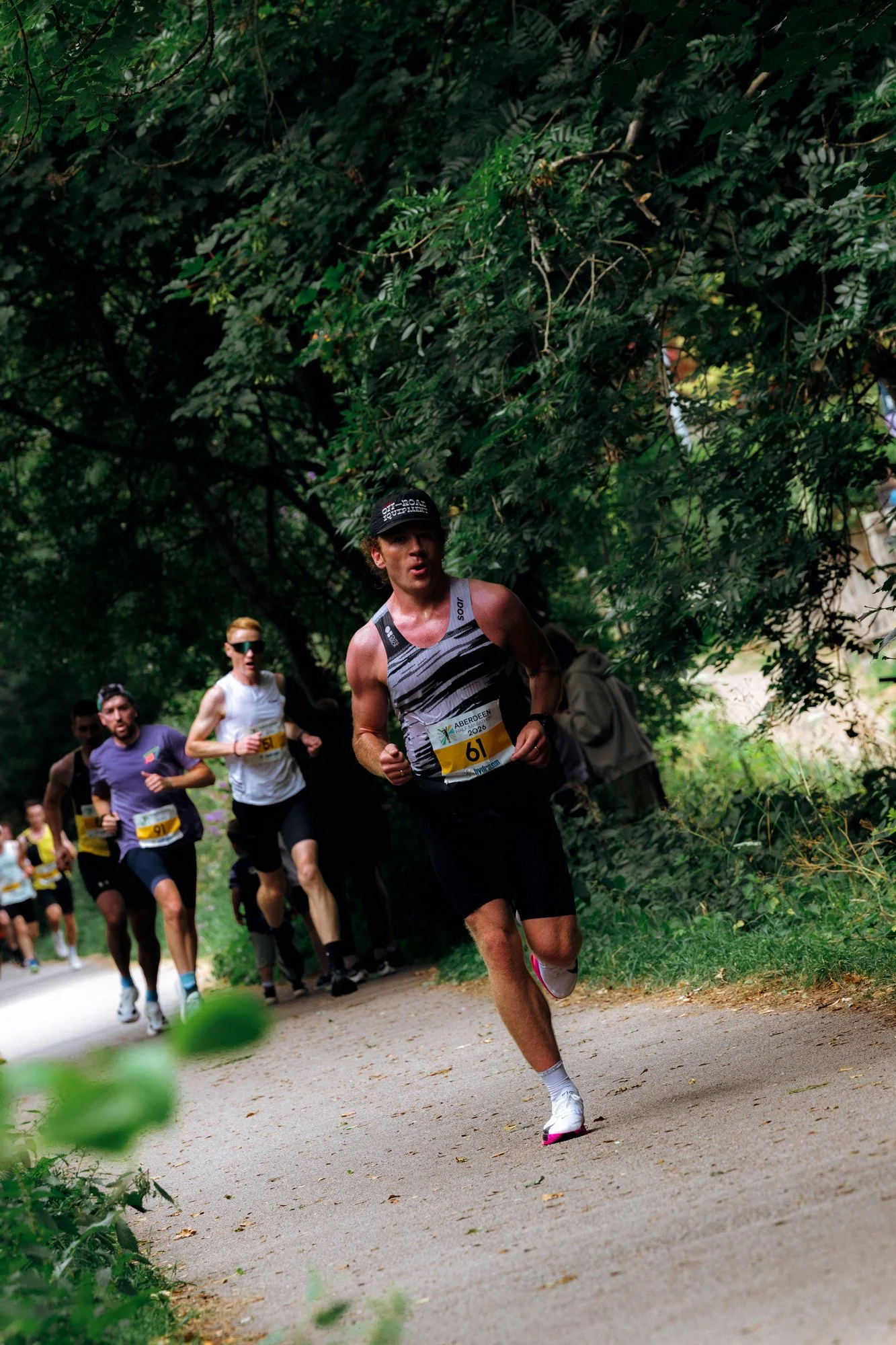 Aberdeen Half Marathon 2026 for Out and Back Store. Photographed in Scotland by Andy Foote