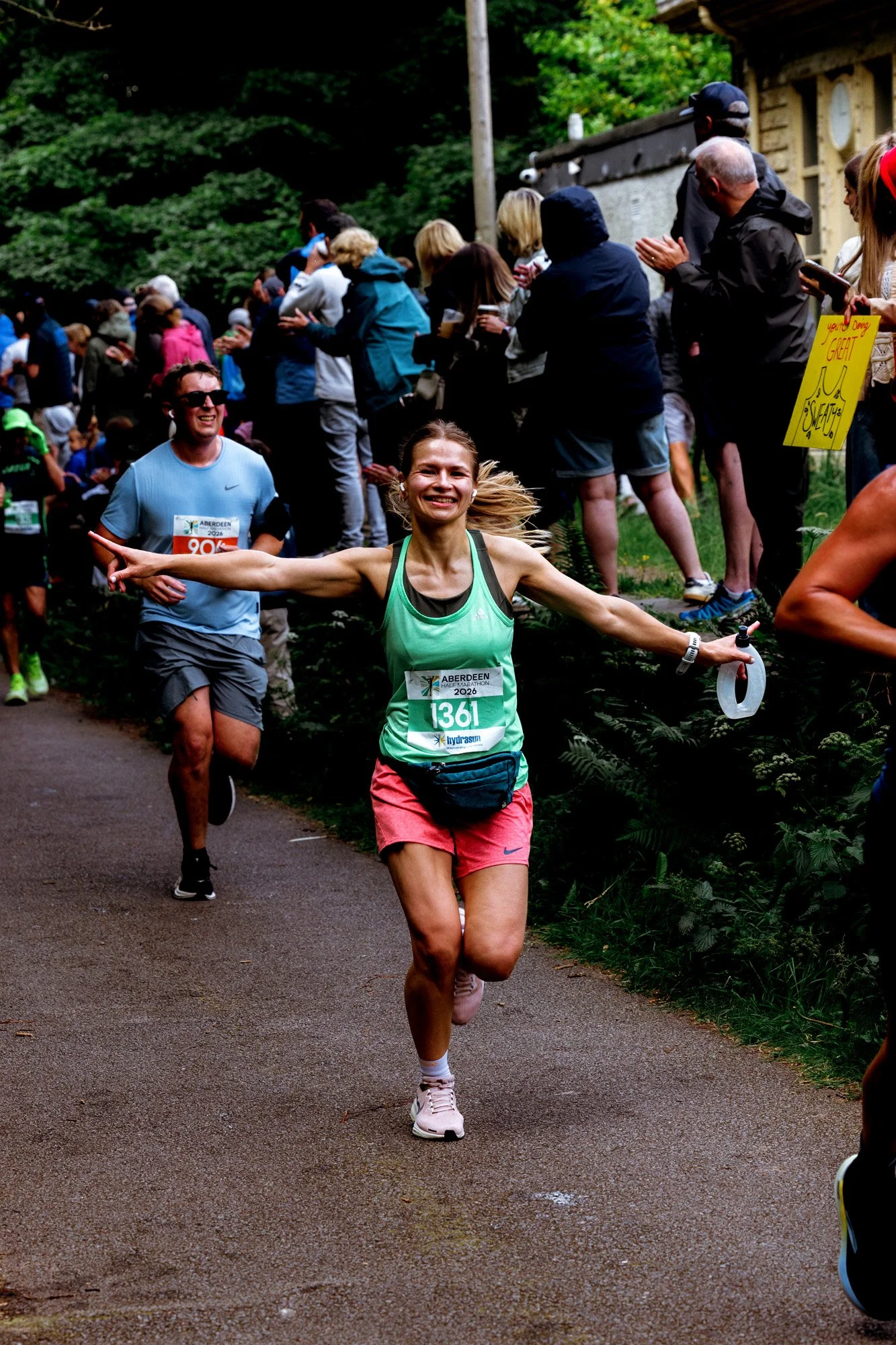Aberdeen Half Marathon 2026 for Out and Back Store. Photographed in Scotland by Andy Foote