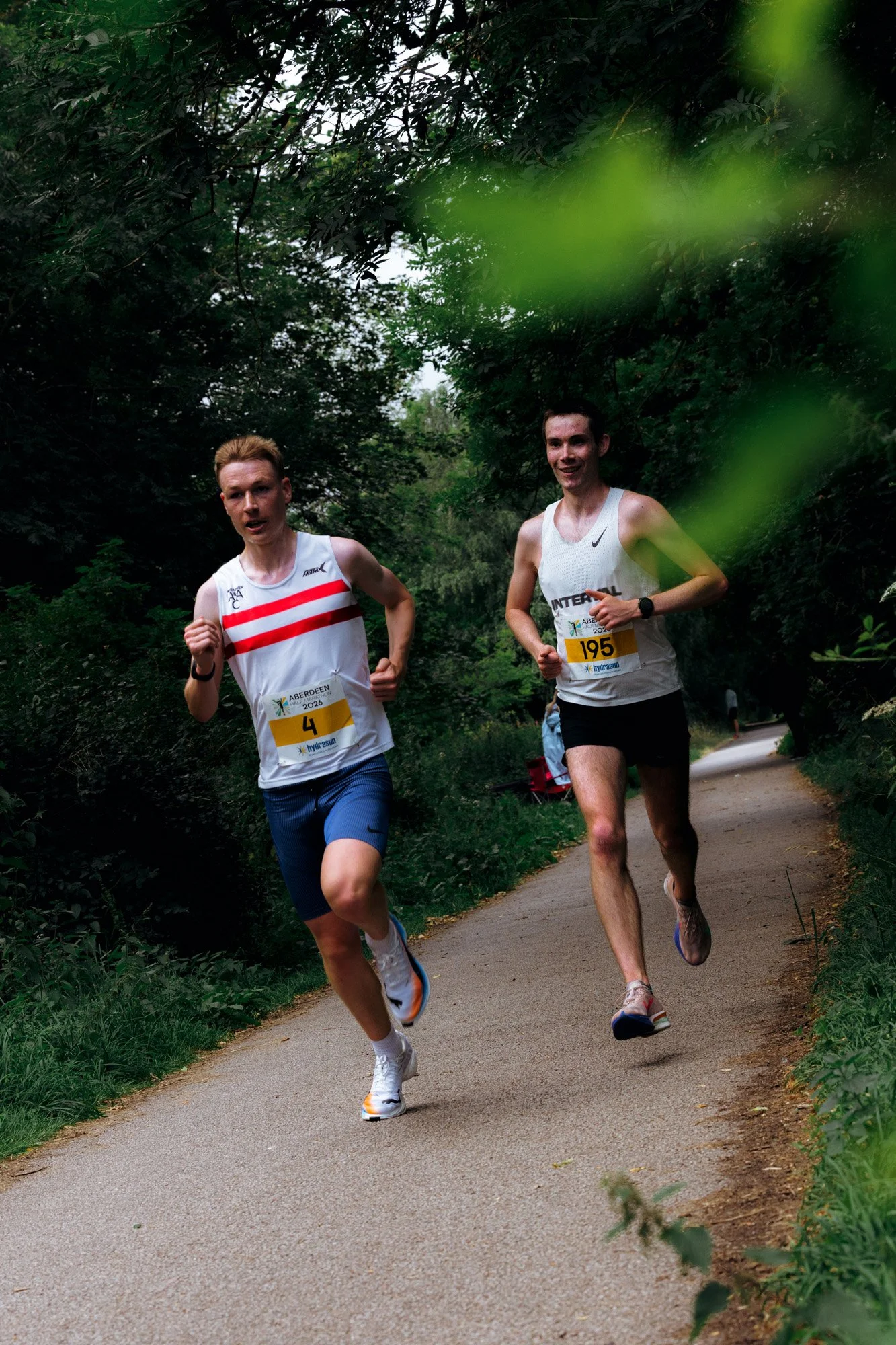 Aberdeen Half Marathon 2026 for Out and Back Store. Photographed in Scotland by Andy Foote