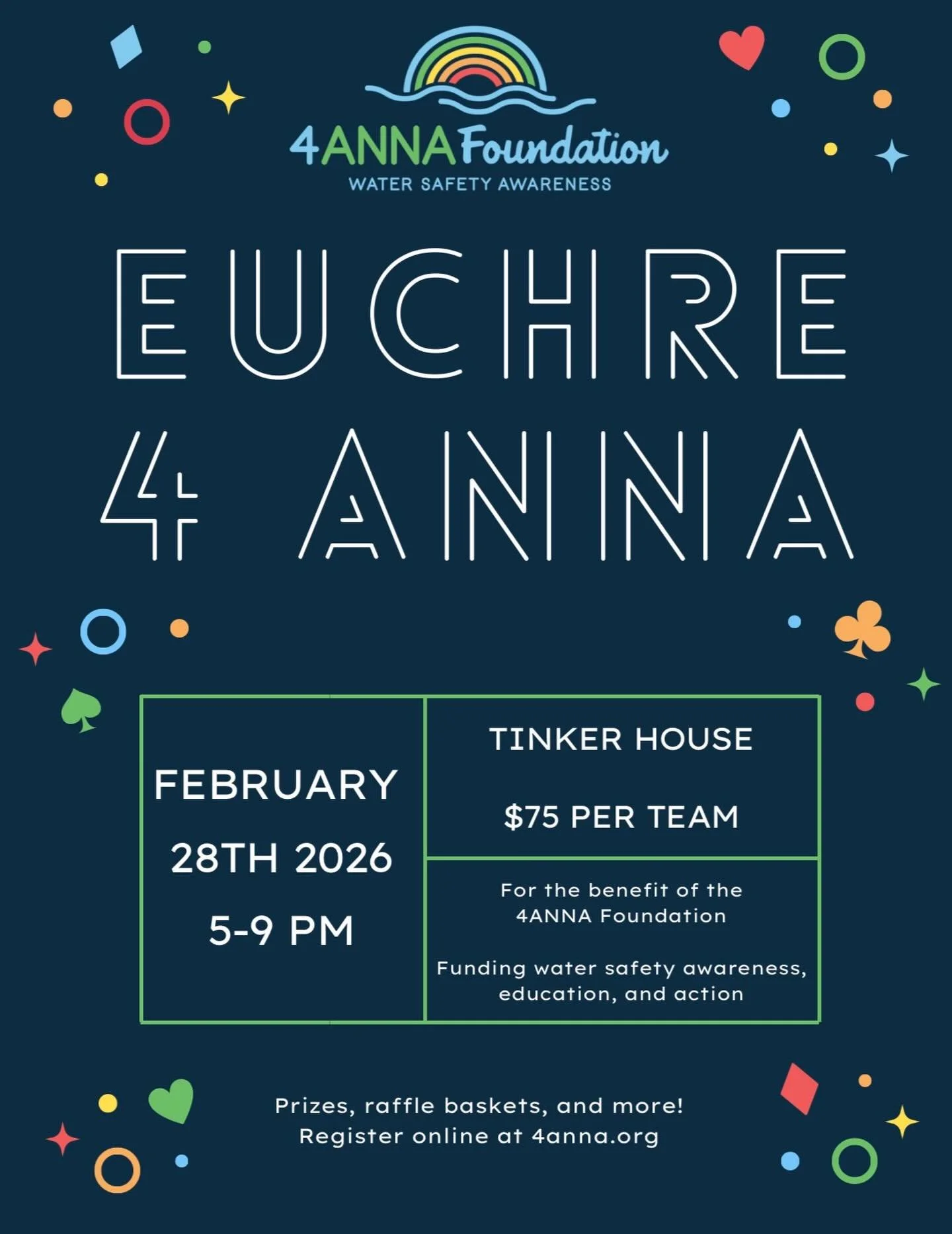 Looking forward to seeing everyone tomorrow night! &clubs;️&hearts;️&spades;️&diams;️