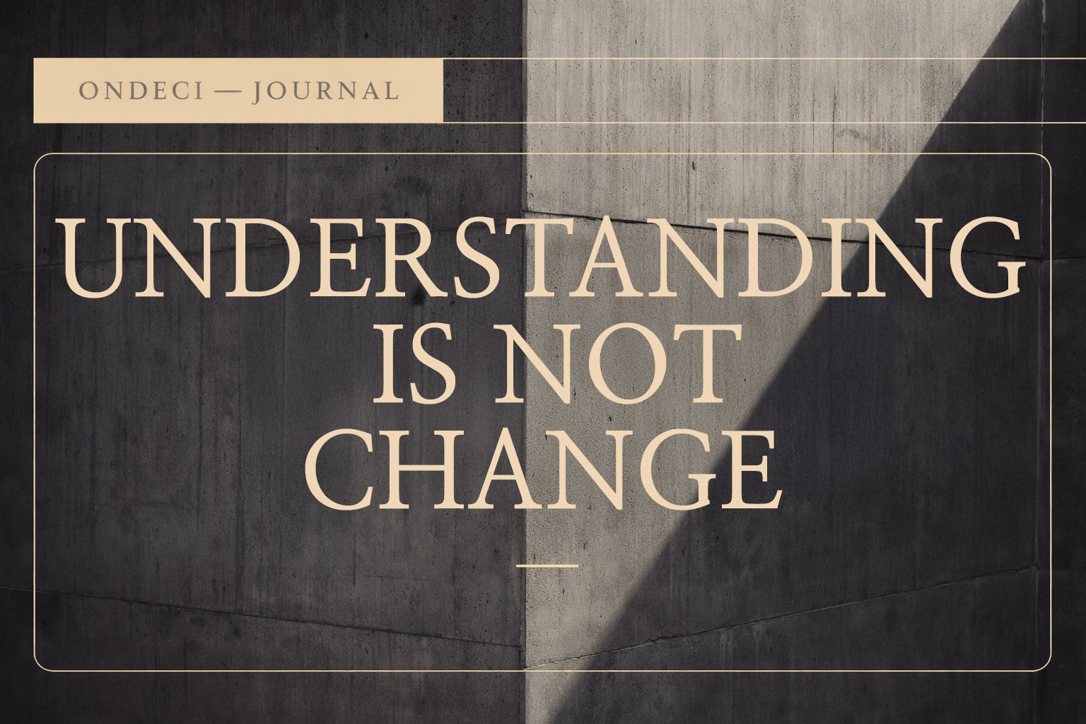 Therapy vs Transformational Mentorship: What Actually Changes
