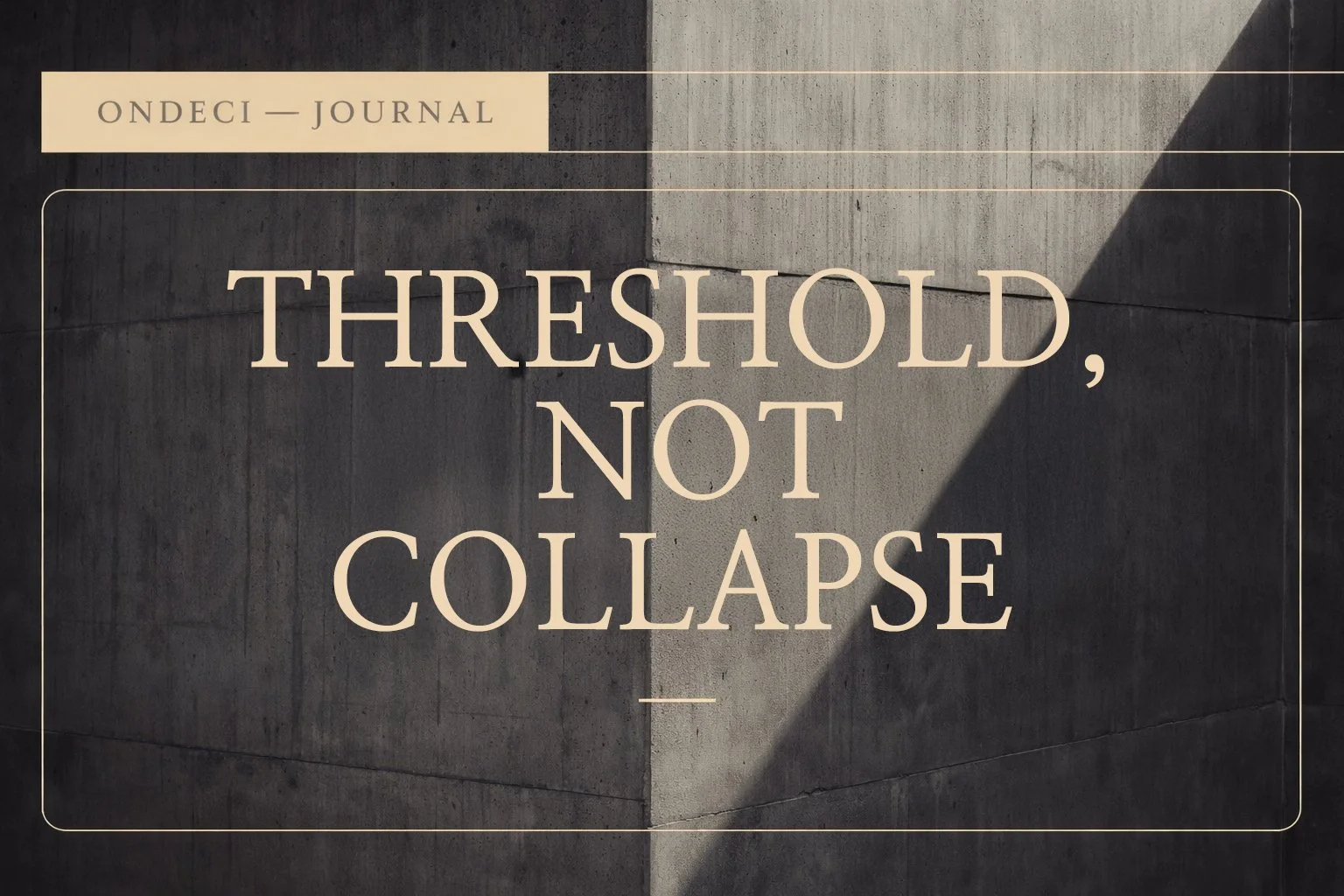 What Is a Major Life Transition (And Why It Feels Like Collapse)