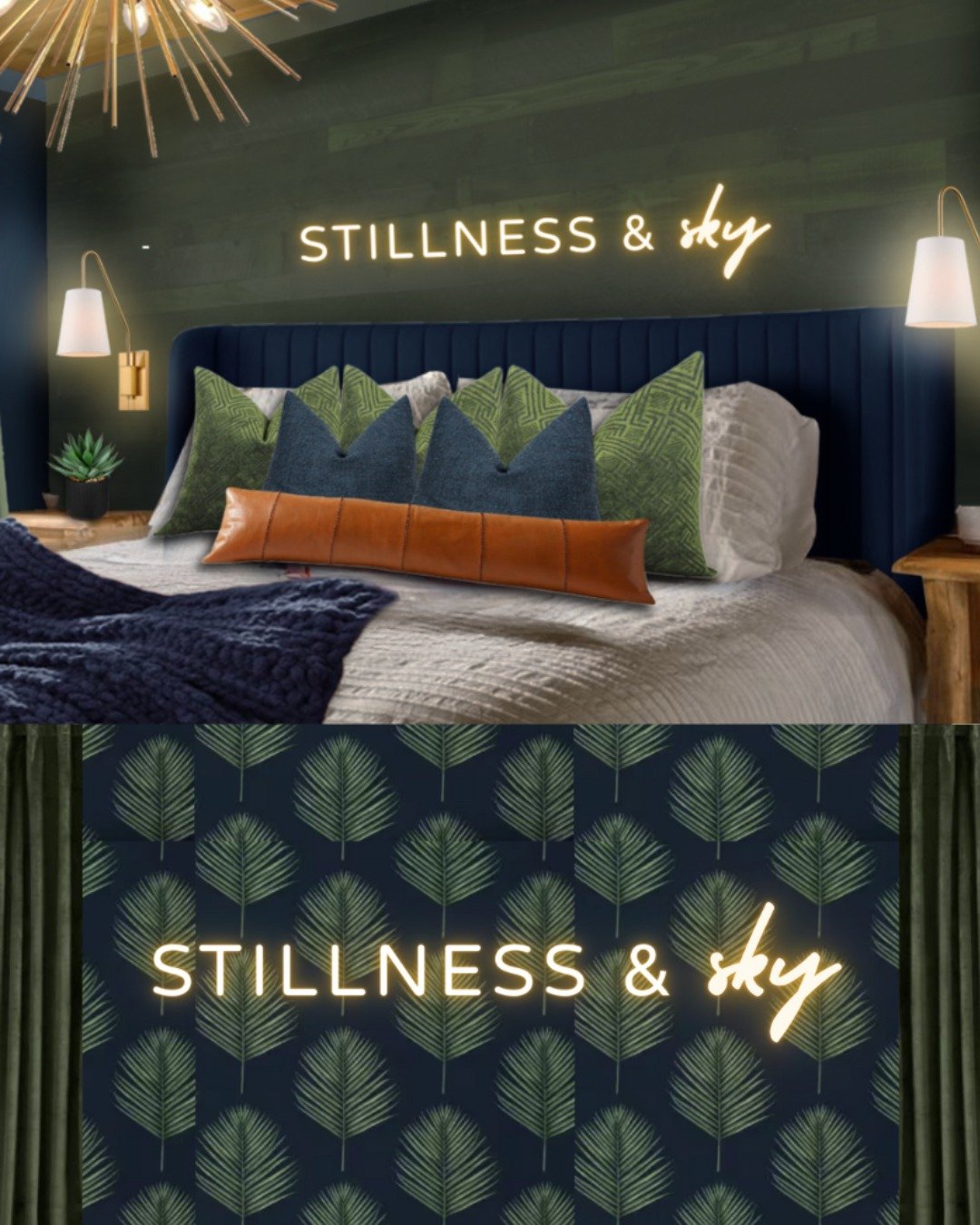 Calm but never boring. 🌿✨
 
We simplified the palette and gave the room a direction. Still calm. Just more on purpose. 😊

Interested in how design can help your business? Lets chat! Schedule a call here: https://calendly.com/bookedandbranded/free-d