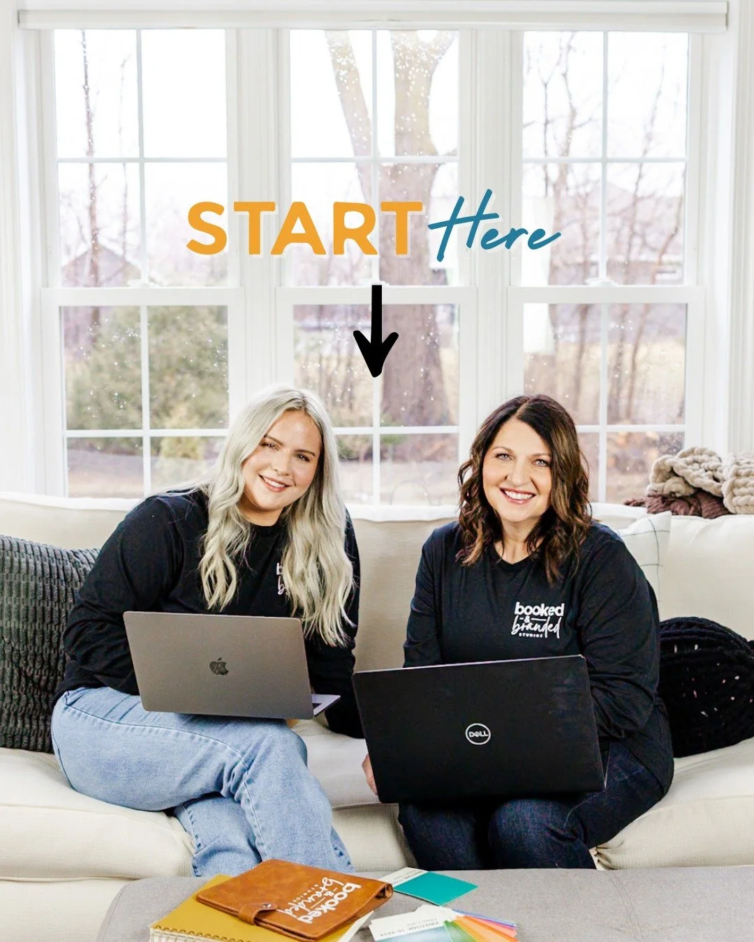 Hi! 👋 We're Booked &amp; Branded Studios - we specialize in ROI-boosting design and branding. Transforming businesses into destinations guests remember, recommend, and come back to!
&lrm; &lrm; 
Meet the makers behind the results:
&lrm; &lrm; 
Jordy