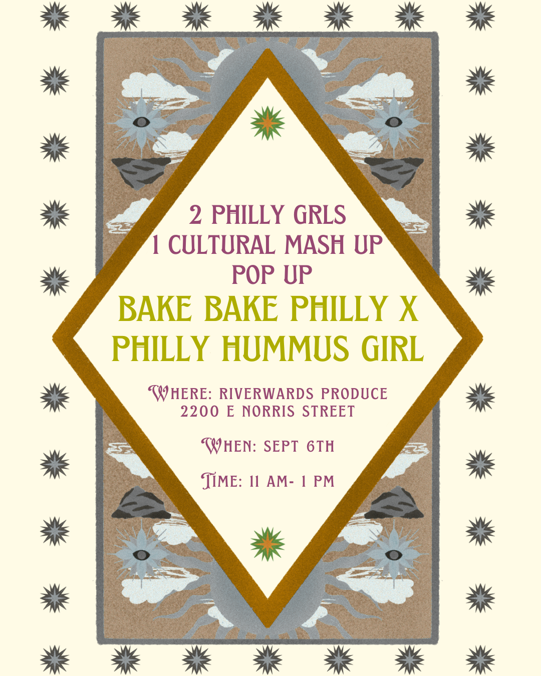 Bake Bake Philly x Philly Hummus Girl Collab!