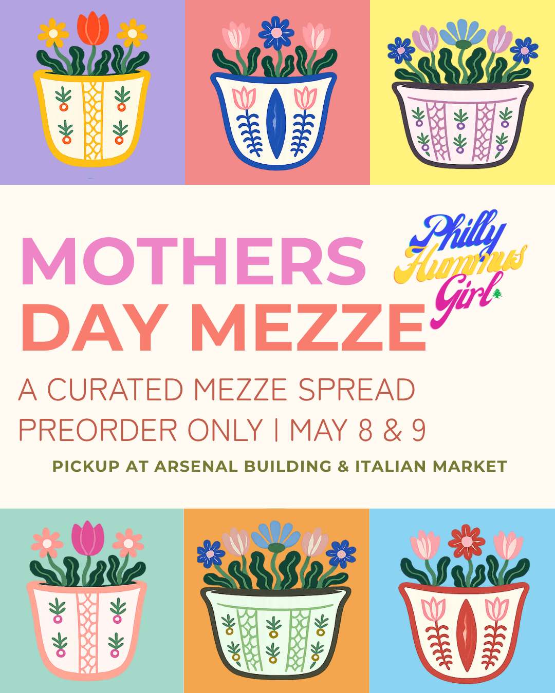 Mother's Day Mezze Boxes