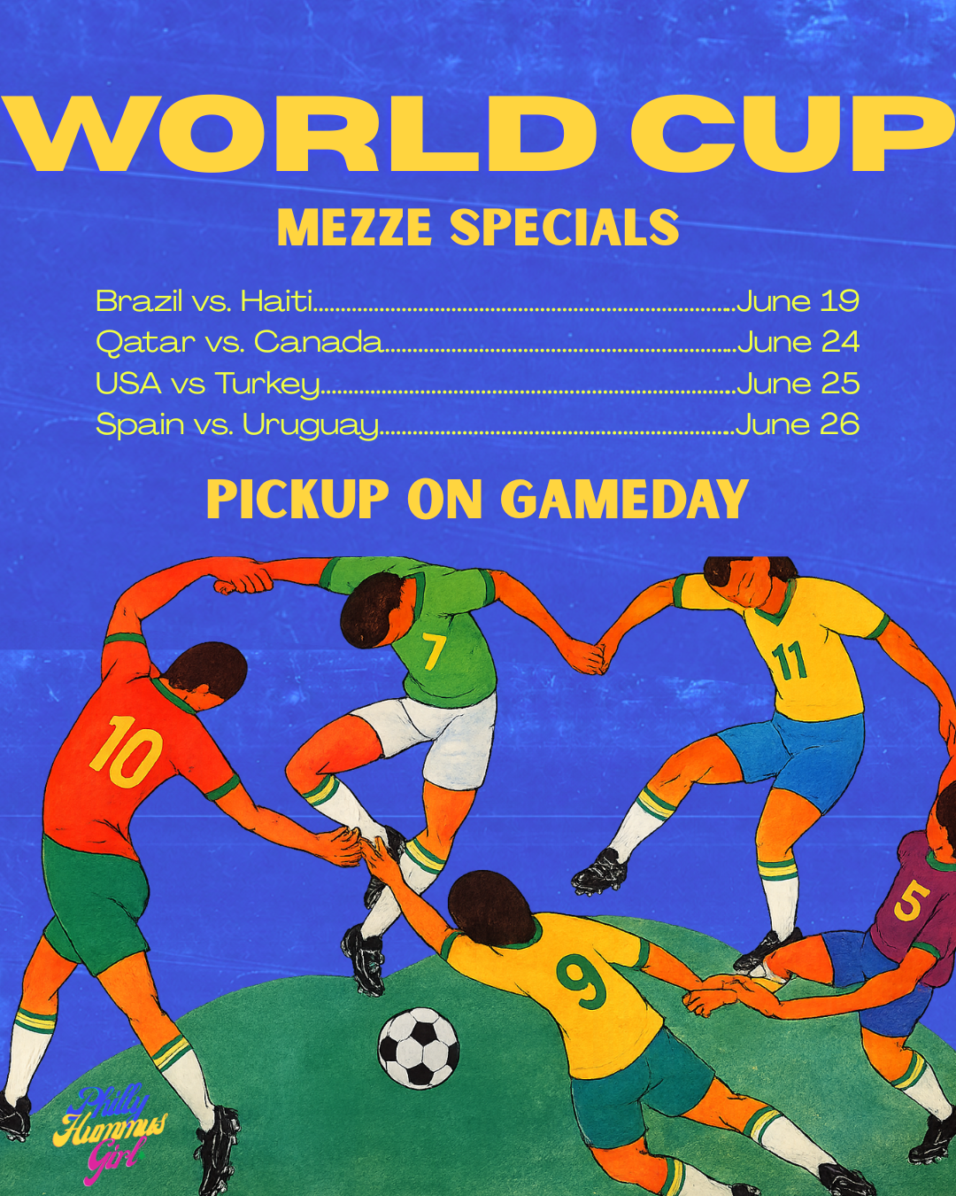 World Cup Mezze Specials
