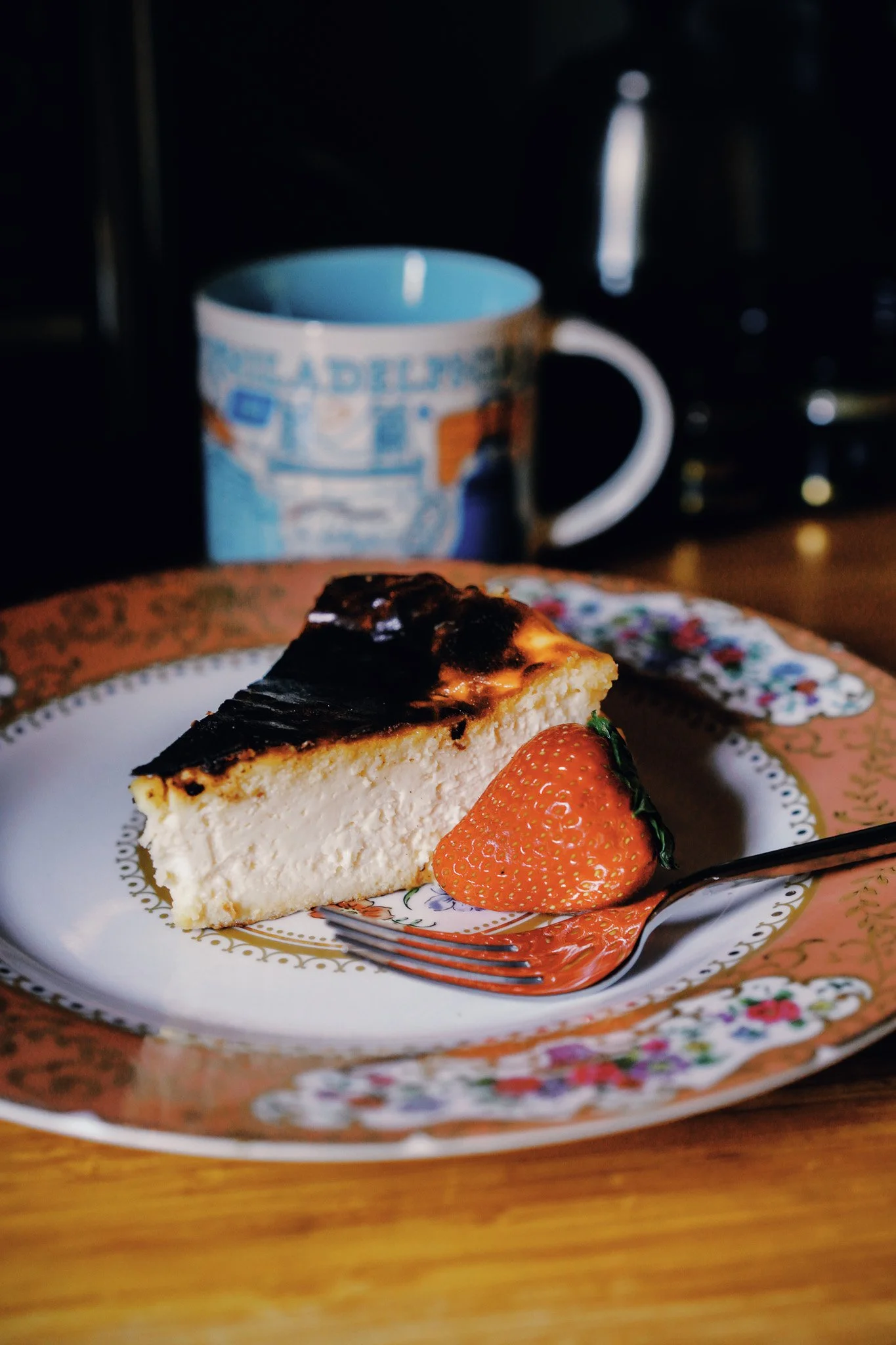Labneh Basque Cheesecake