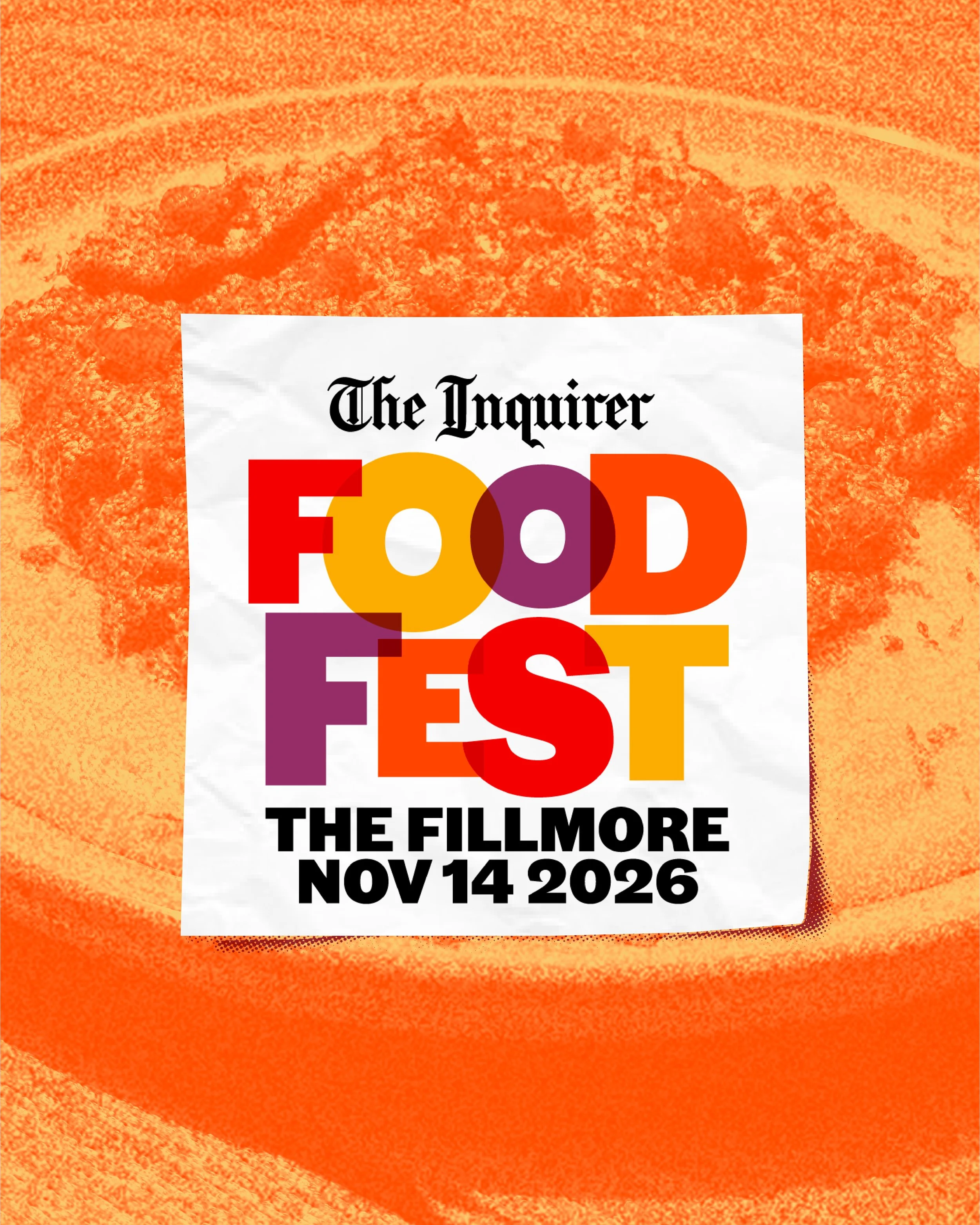 Philadelphia Inquirer Foodfest: 2026