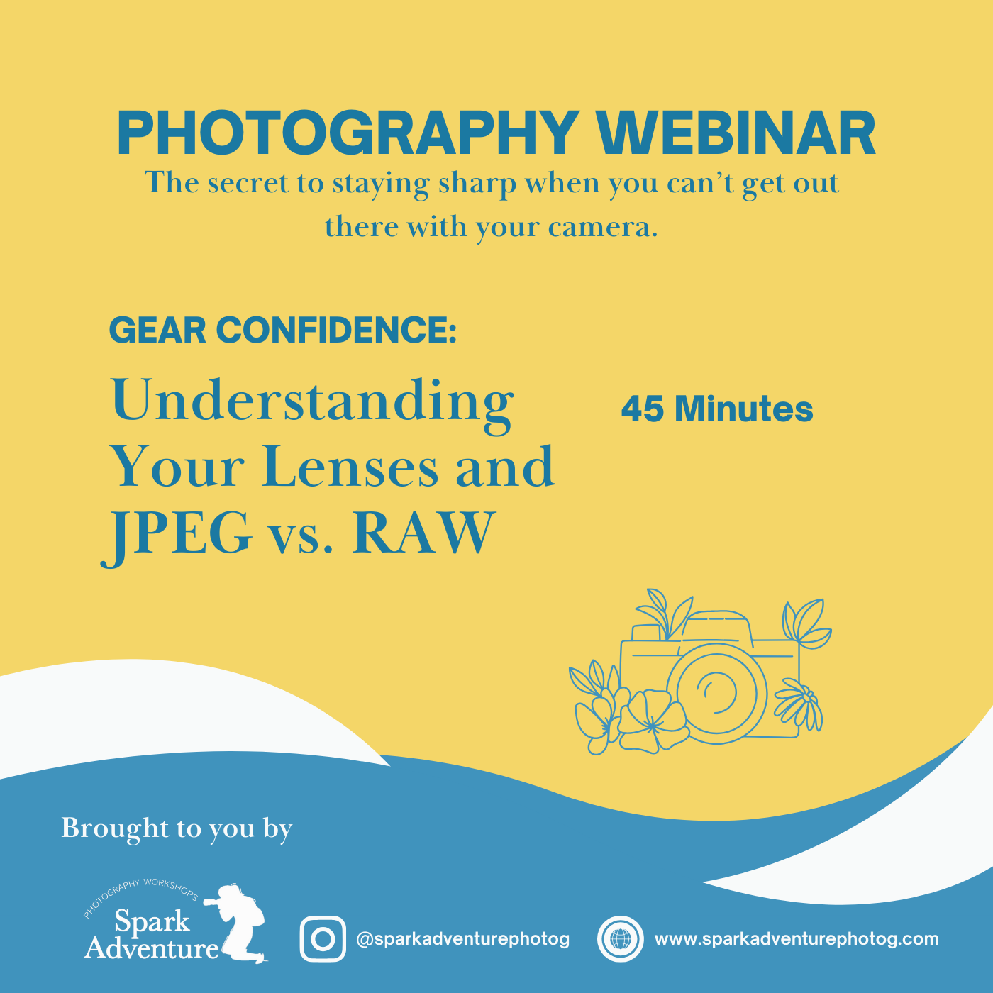 Understanding your lenses and  JPEG vs RAW