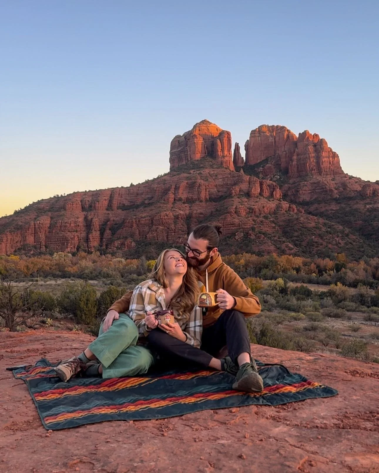 👋 Meet the creators of Wilderness Ceramics Co! 

Our names are Kaitlyn and Andrew and in 2022  we met on a backpacking trip in Sedona, Arizona. We quickly bonded over our love of nature and travel. We&rsquo;ve lived and hiked all over the country in