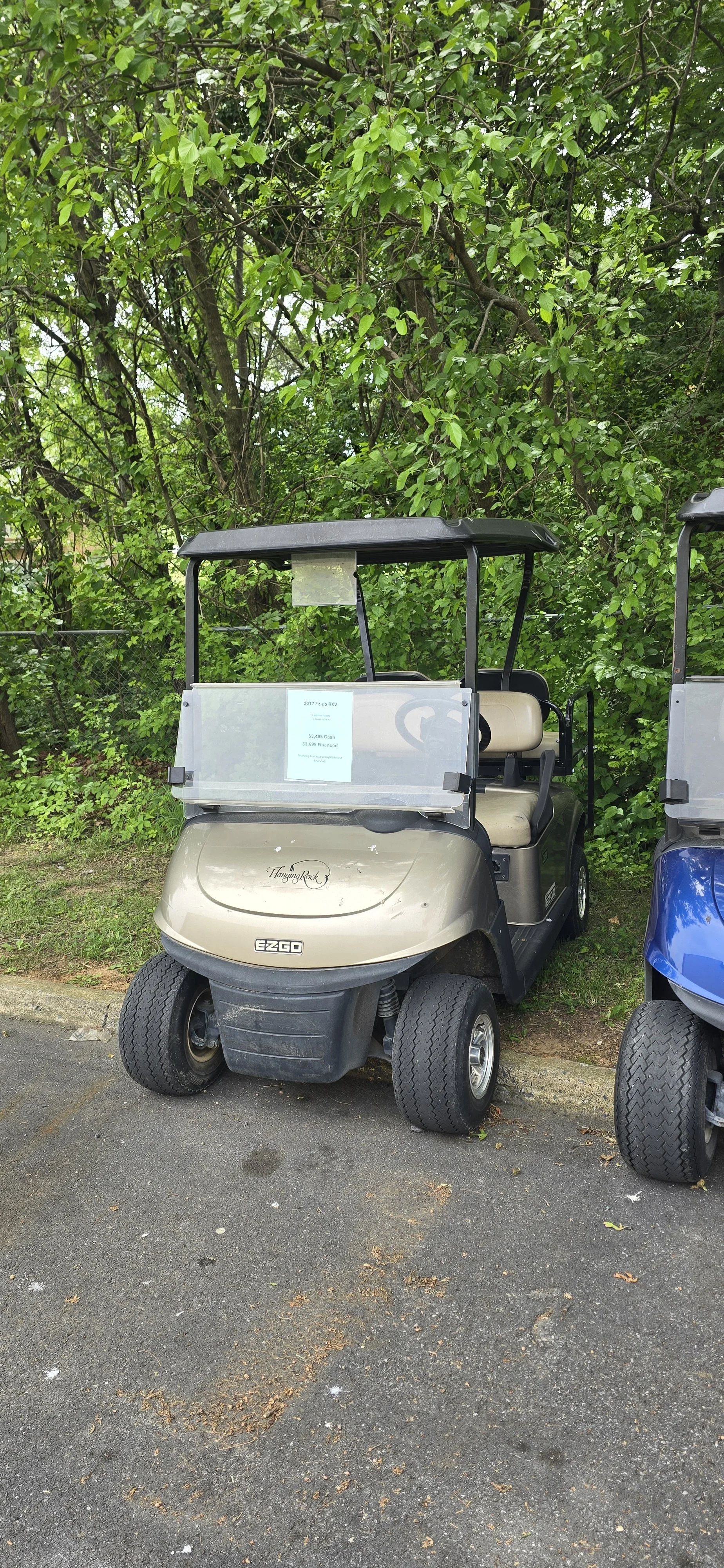 2017 EZGO RXV - AFFORDABLE LITHIUM 4 SEATER