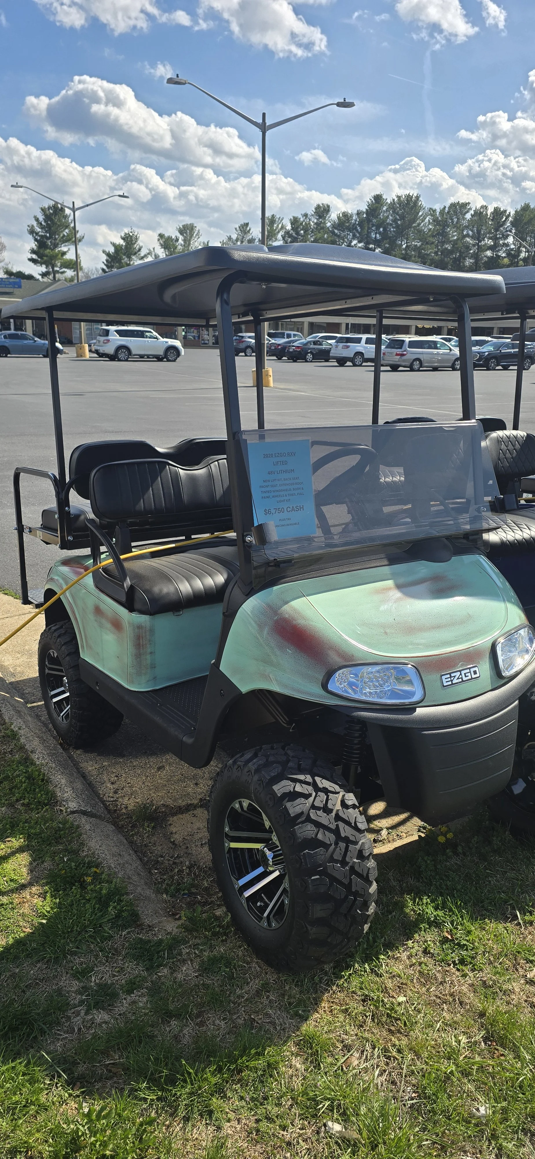 2020 EZGO RXV - LIFTED
