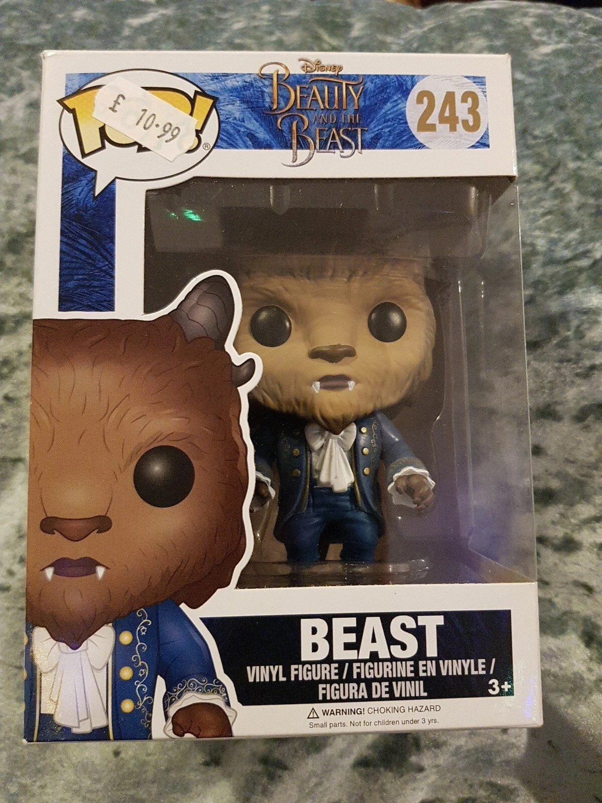 Beast - Beauty And The Beast  - Funko Pop! 243 Disney Films Vinyl Figure